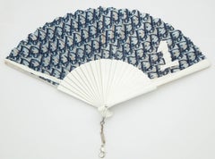 John Galliano for Christian Dior No. 1 Trotter Logo Fan