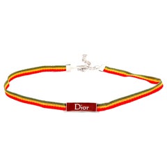 John Galliano for Christian Dior Rasta Collection Choker