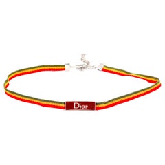 John Galliano for Christian Dior Rasta Collection Choker
