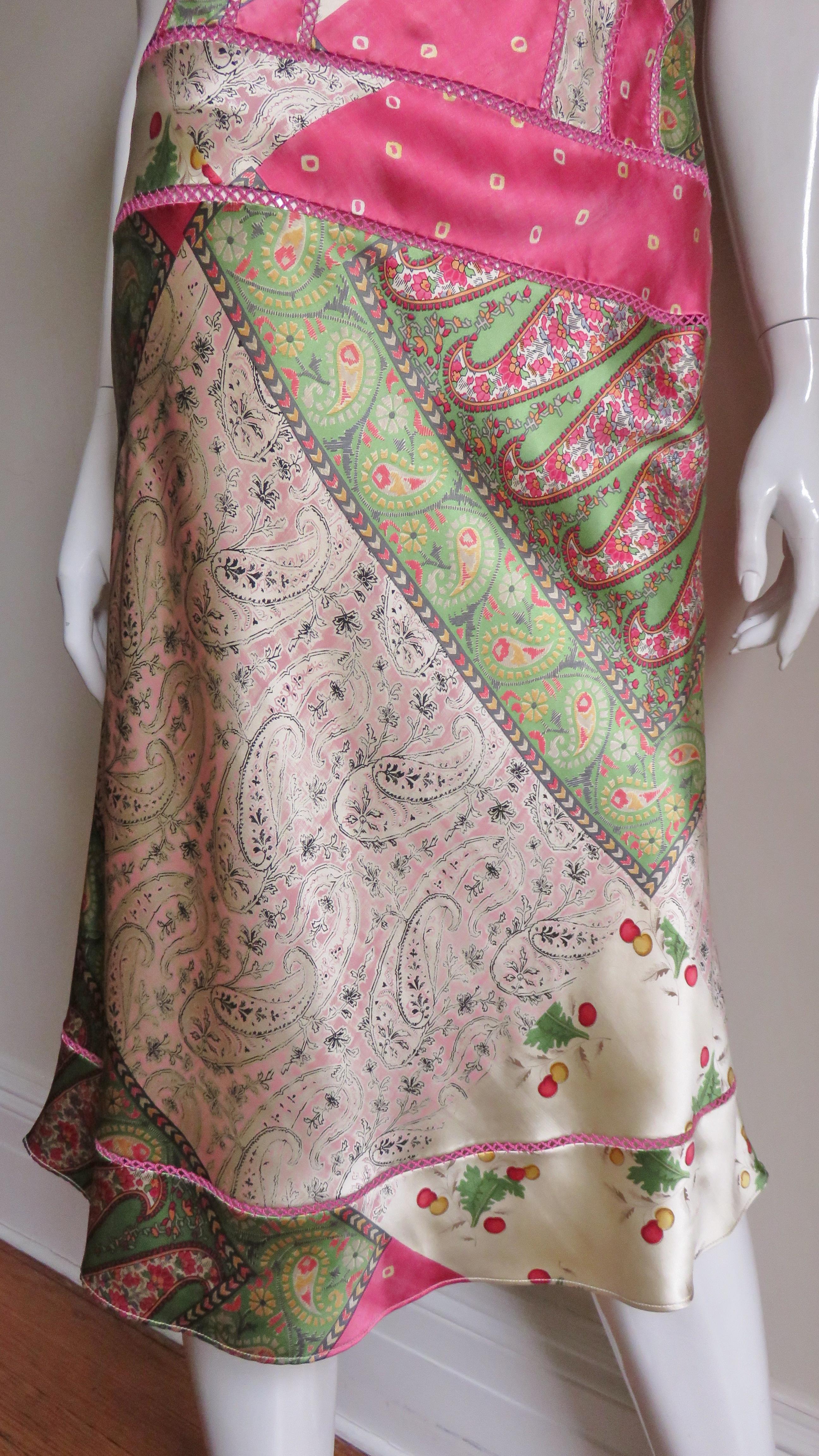 dior galliano slip dress