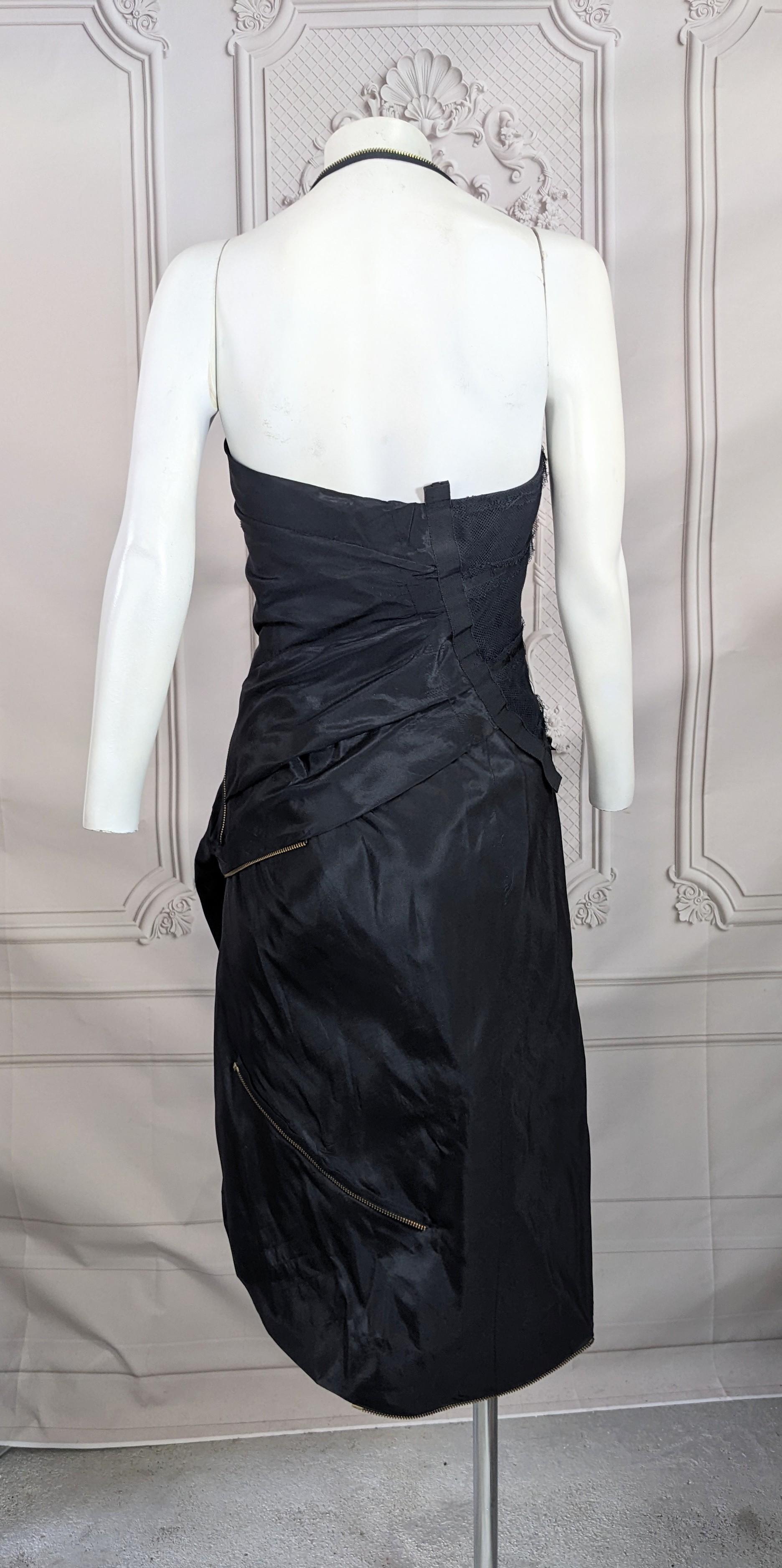 John Galliano for Christian Dior Anhänger Trash Mini Dress Frühjahr Sommer 2001 im Angebot 7