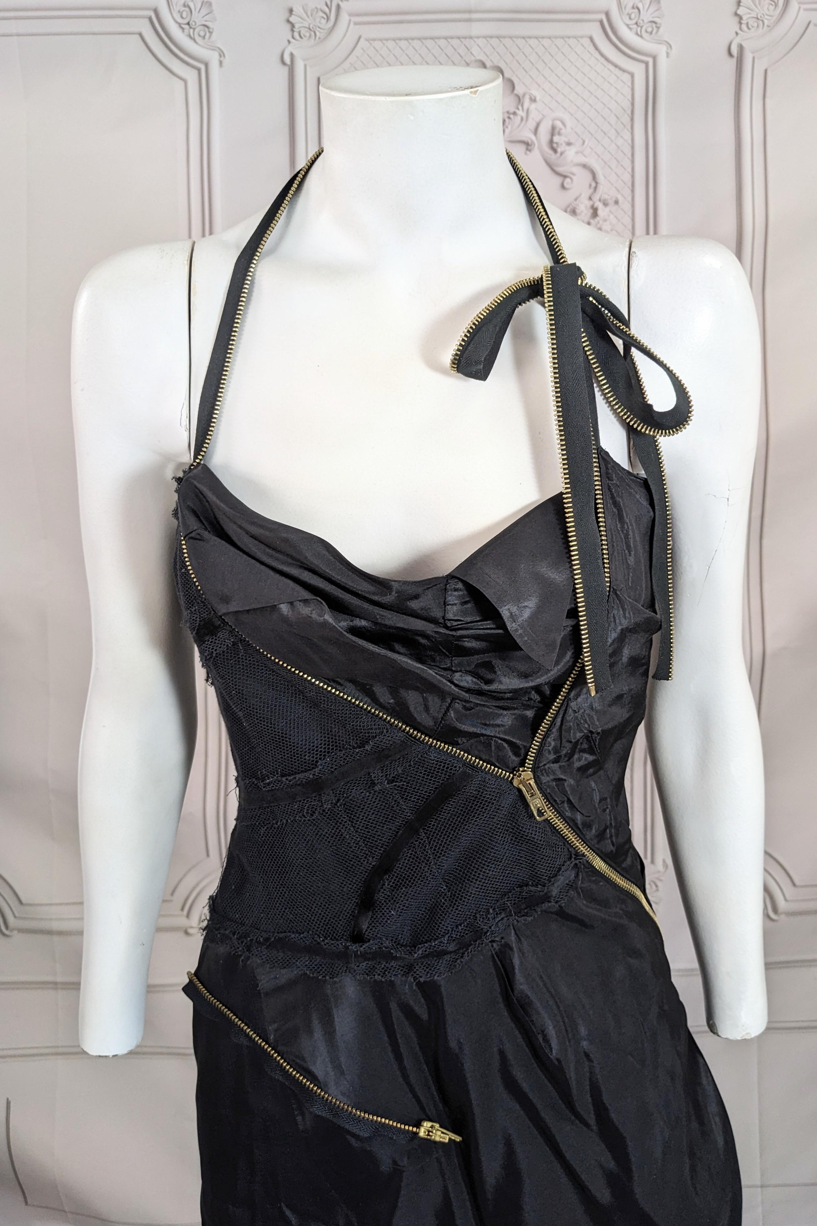 John Galliano for Christian Dior Anhänger Trash Mini Dress Frühjahr Sommer 2001 im Angebot 8