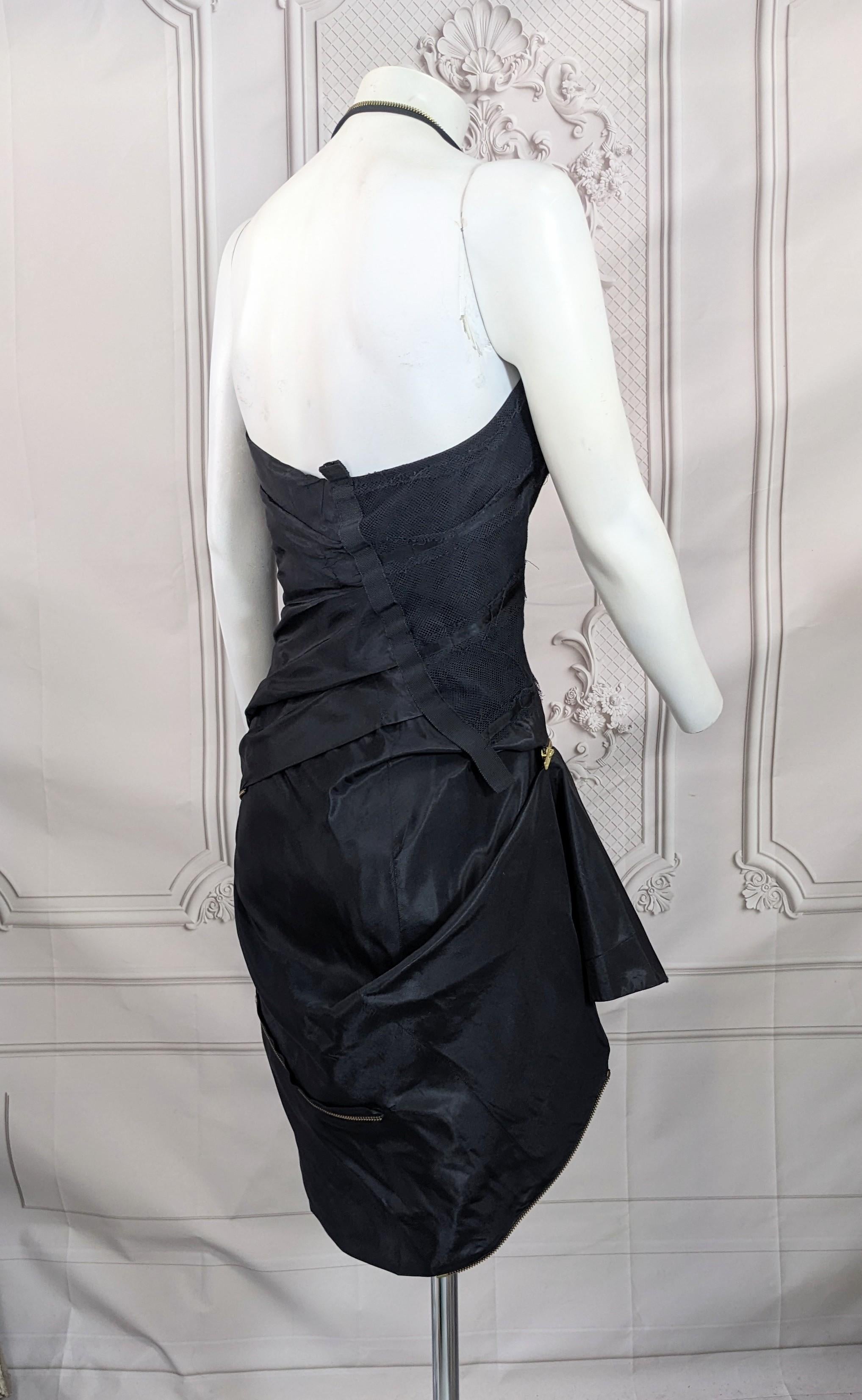 John Galliano for Christian Dior Anhänger Trash Mini Dress Frühjahr Sommer 2001 im Angebot 2