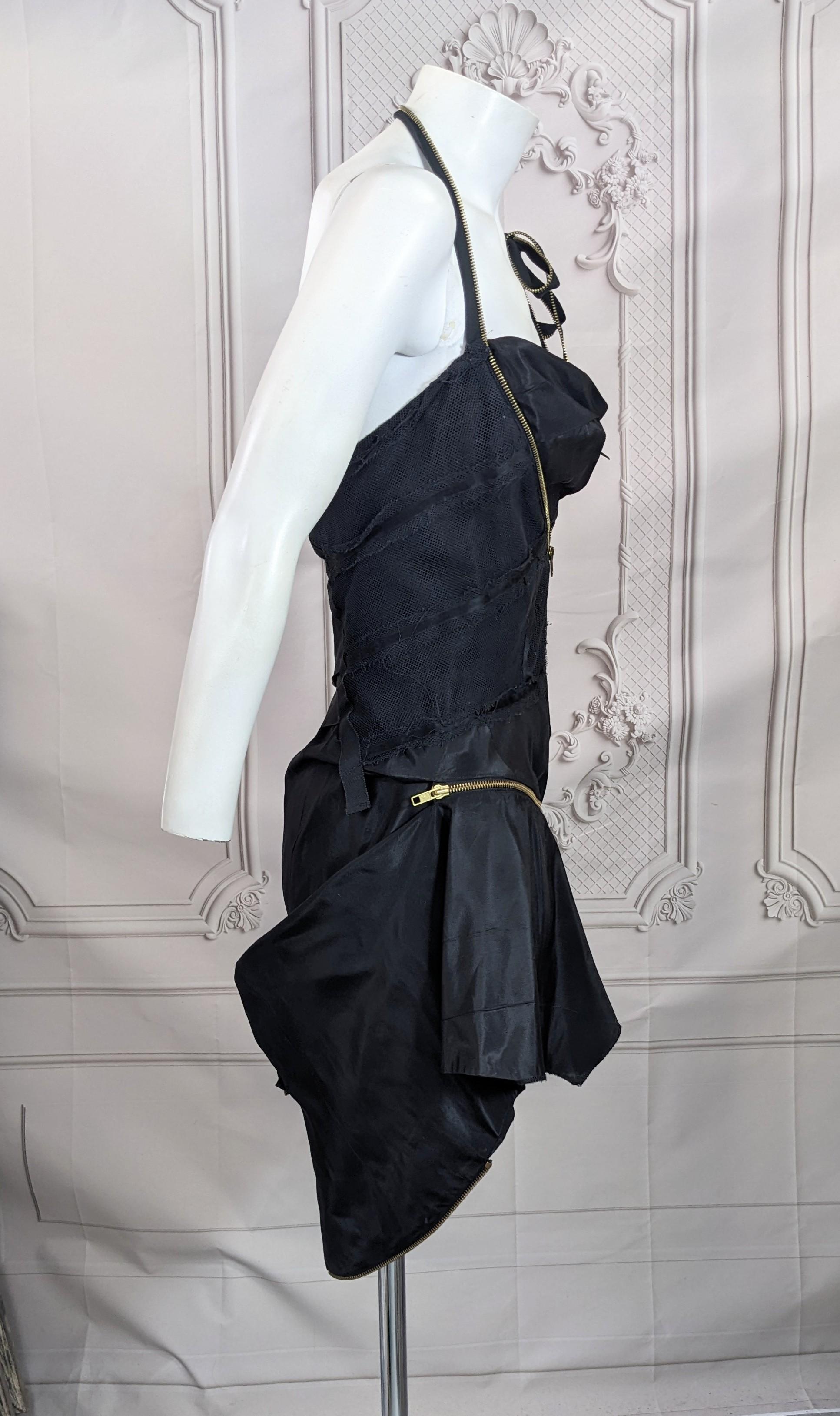 John Galliano for Christian Dior Anhänger Trash Mini Dress Frühjahr Sommer 2001 im Angebot 3