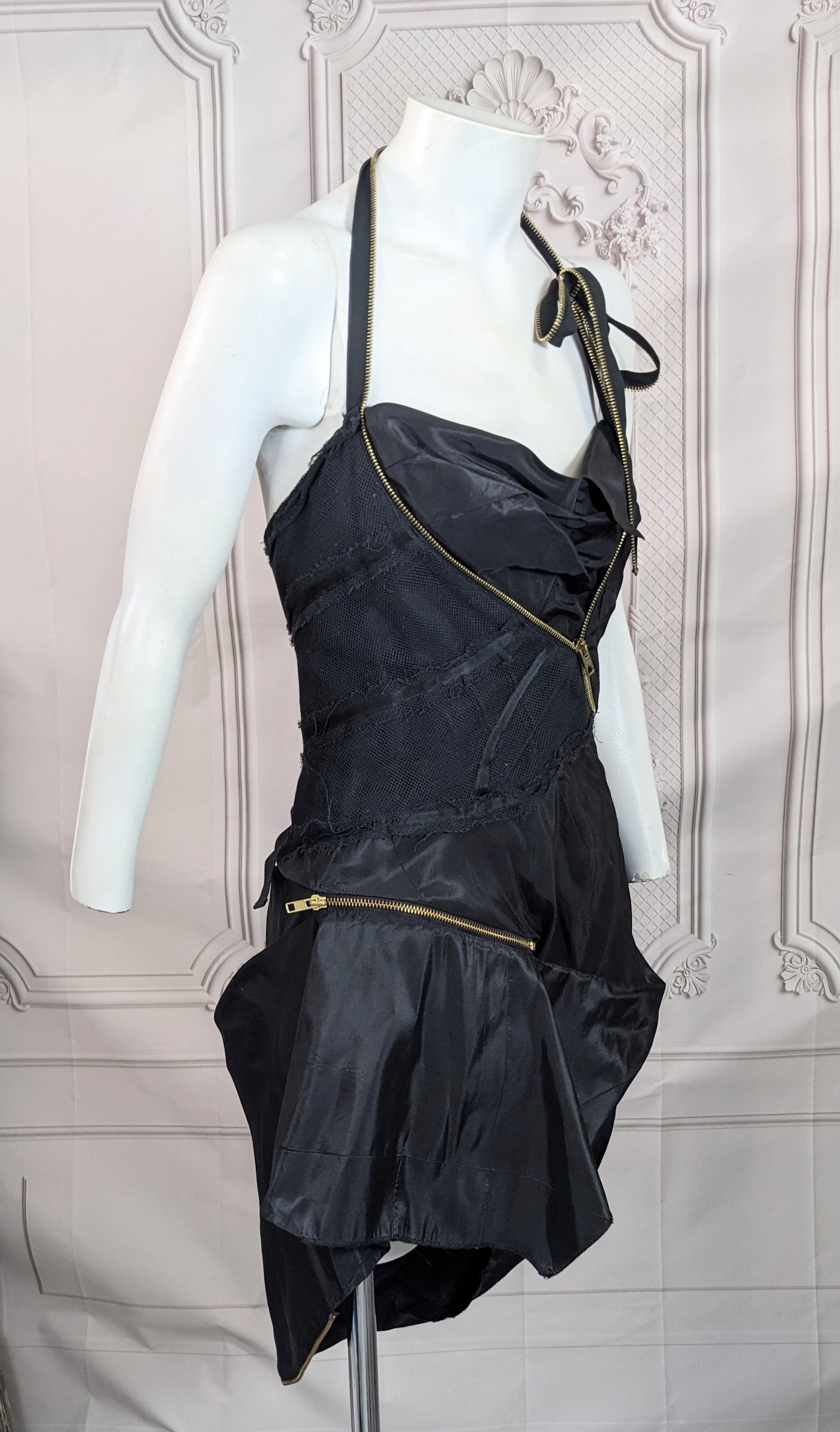 John Galliano for Christian Dior Anhänger Trash Mini Dress Frühjahr Sommer 2001 im Angebot 4