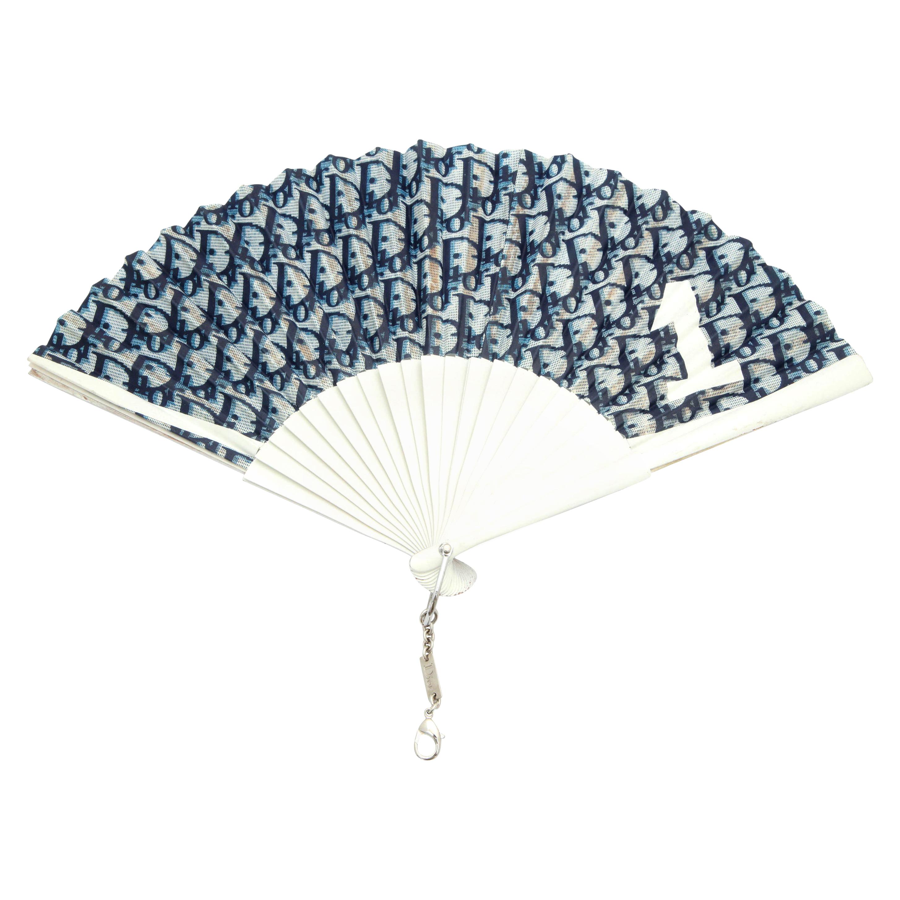 John Galliano for Christian Dior Trotter Logo No. 1  Fan For Sale