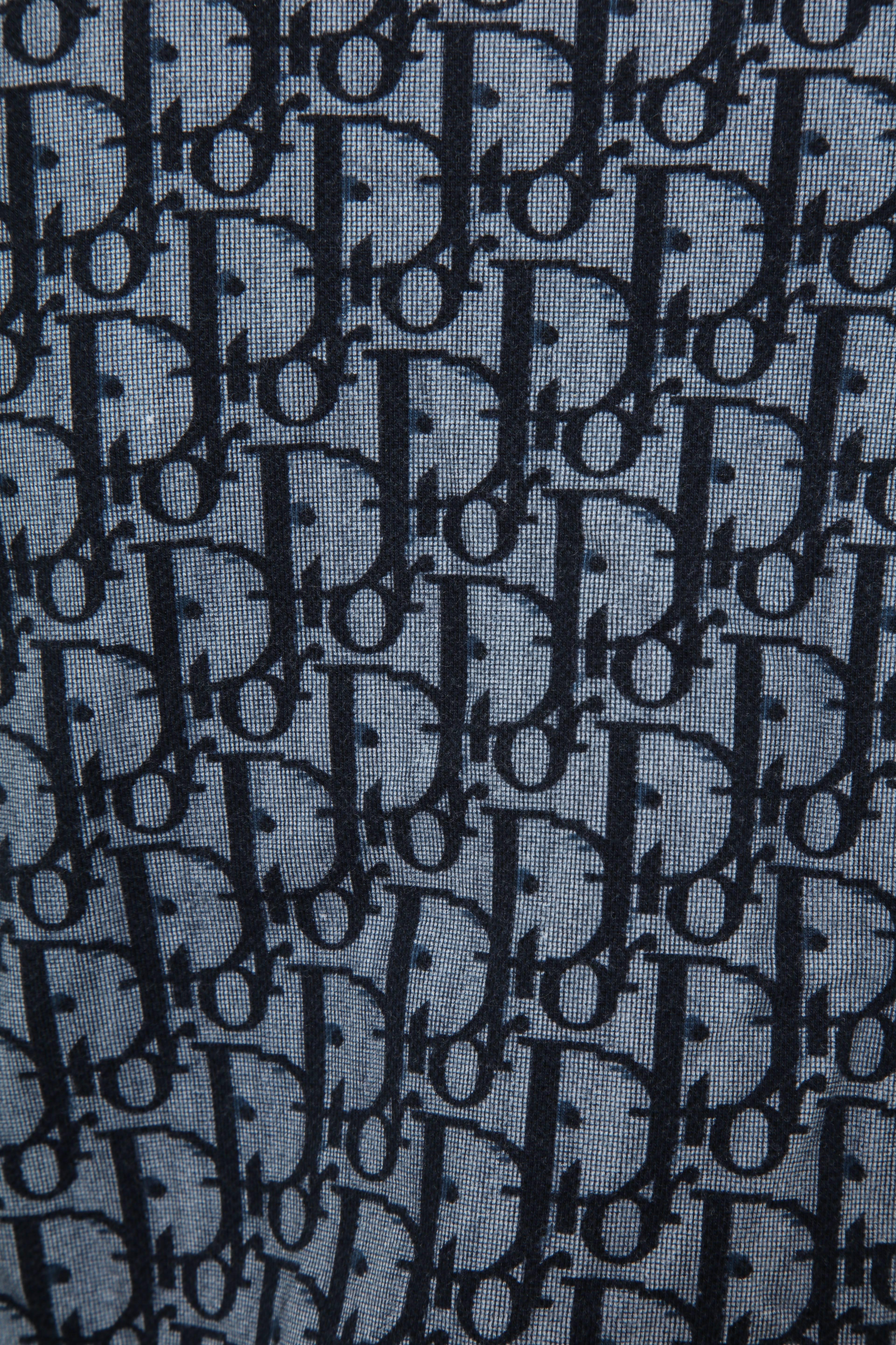 John Galliano for Christian Dior Trotter Logo Sweatshirt  For Sale 2