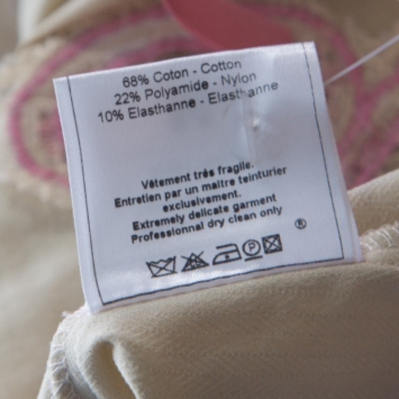 John Galliano - Camisole verte extensible en coton et dentelle avec nœud papillon M Bon état - En vente à Dubai, Al Qouz 2