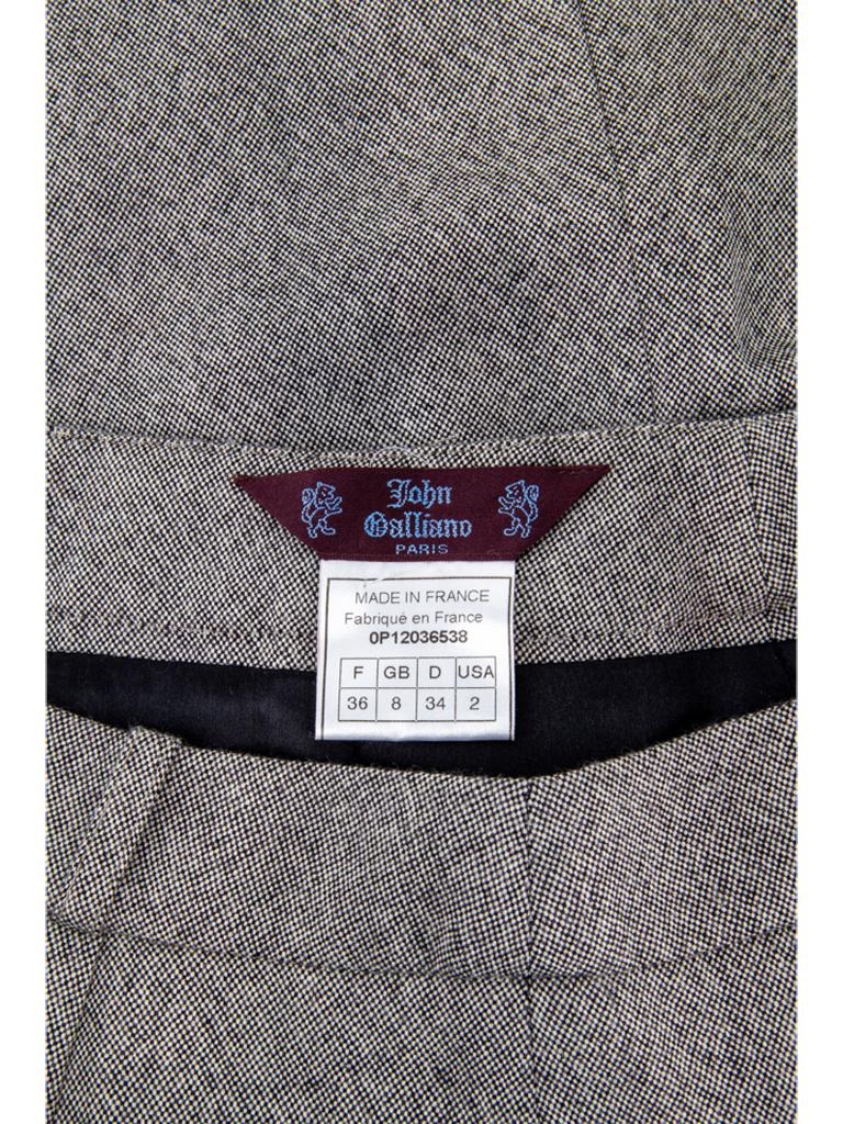 John Galliano Grey Suit 7