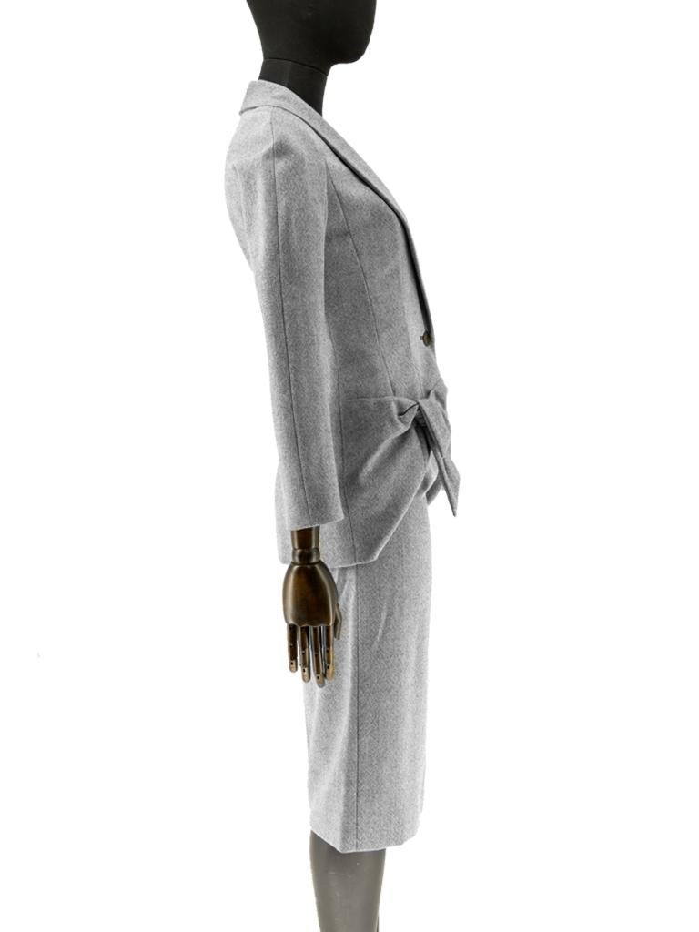 John Galliano Grey Suit 2