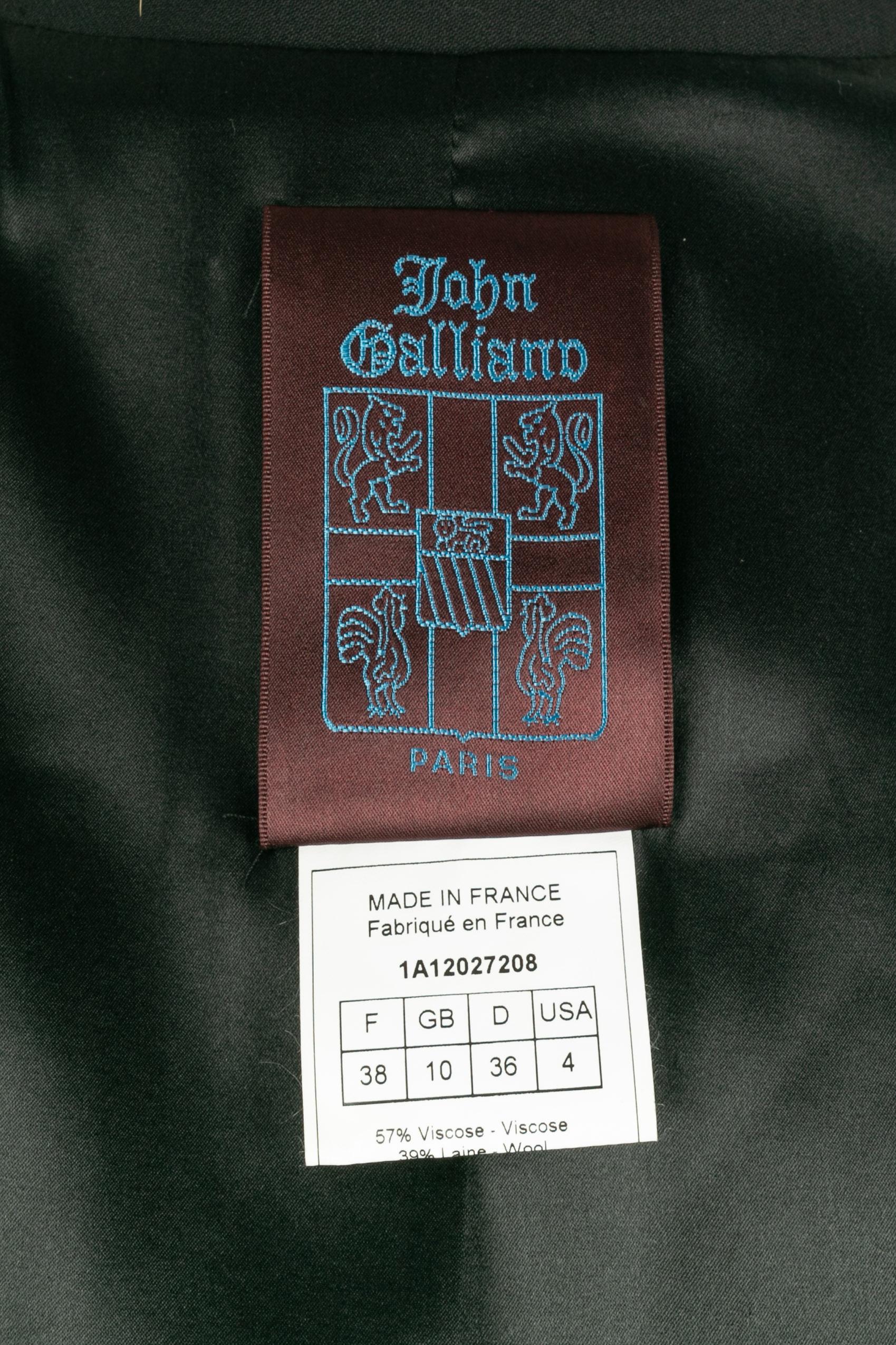 John Galliano Jacke Winter 2001 im Angebot 5