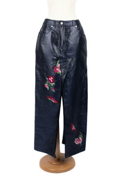 John Galliano lamé skirt