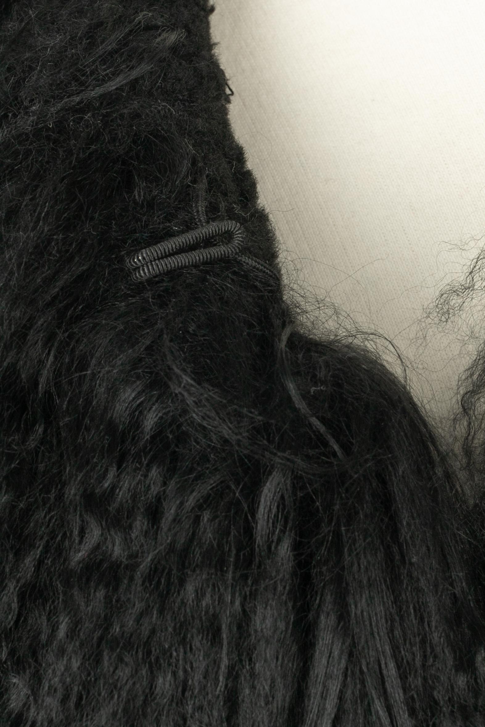 Manteau en cuir John Galliano en vente 7