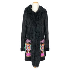 Cappotto in pelle John Galliano