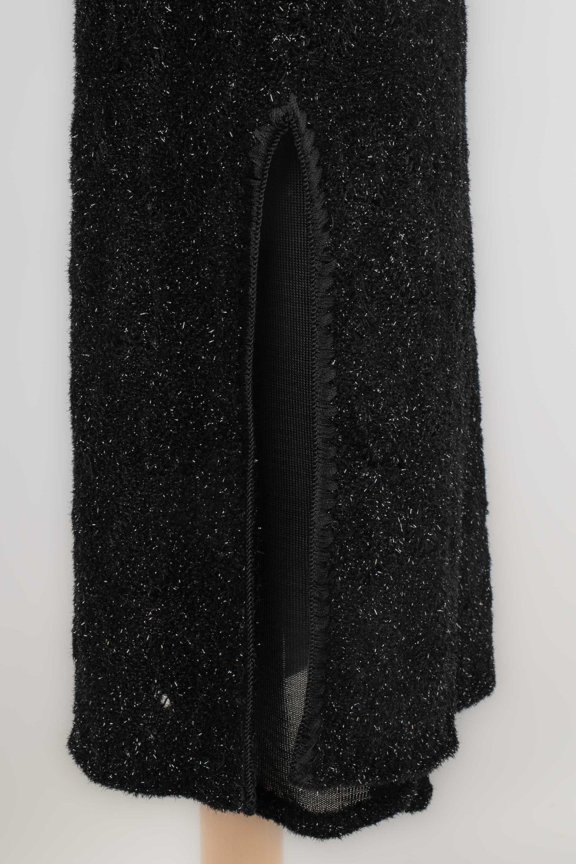 John Galliano Long Mesh Dress For Sale 2