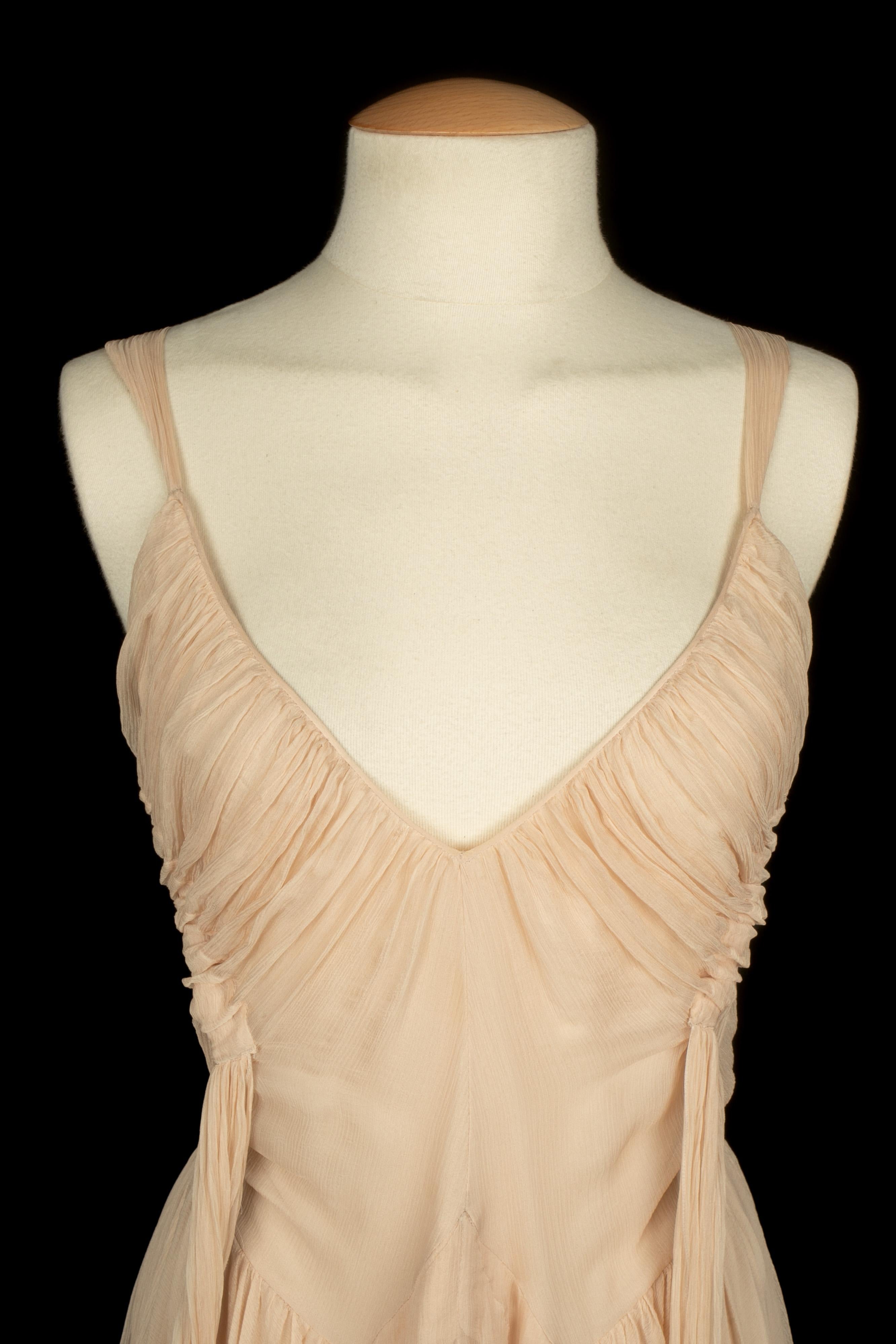 Vestido de muselina John Galliano en venta 1