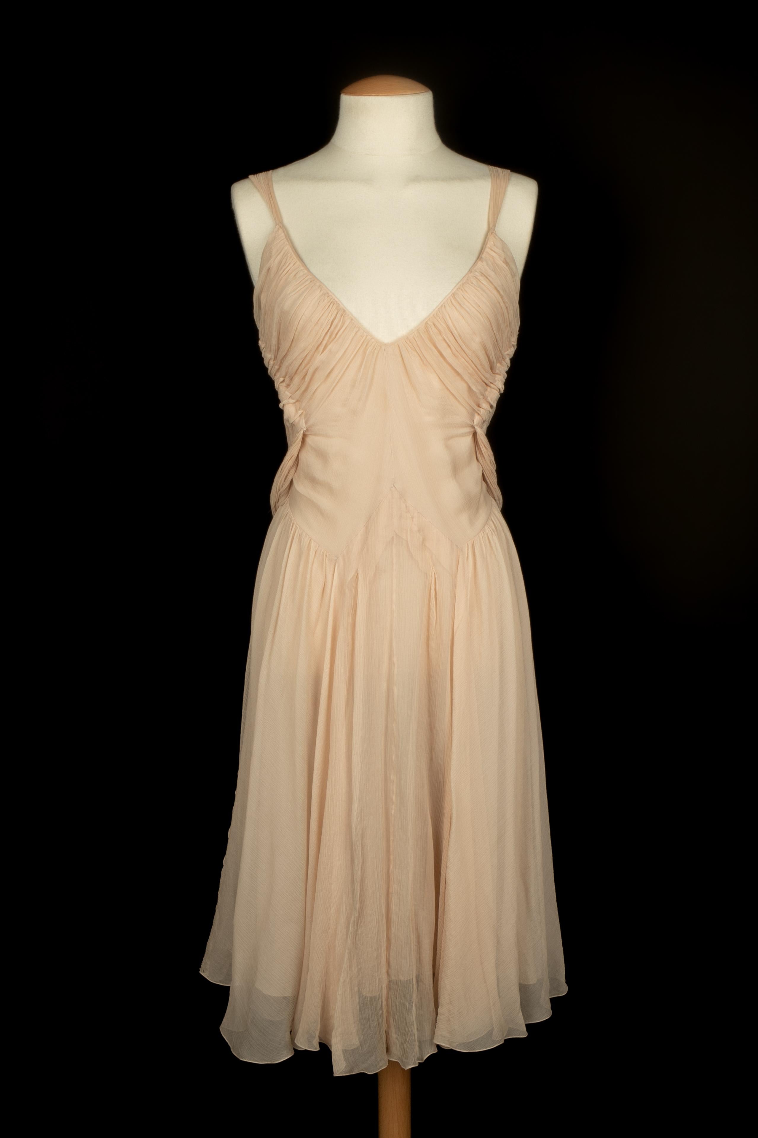 Vestido de muselina John Galliano en venta
