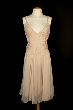 Vestido de muselina John Galliano