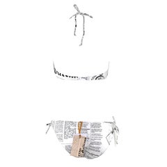 John Galliano Newspaper Bikini