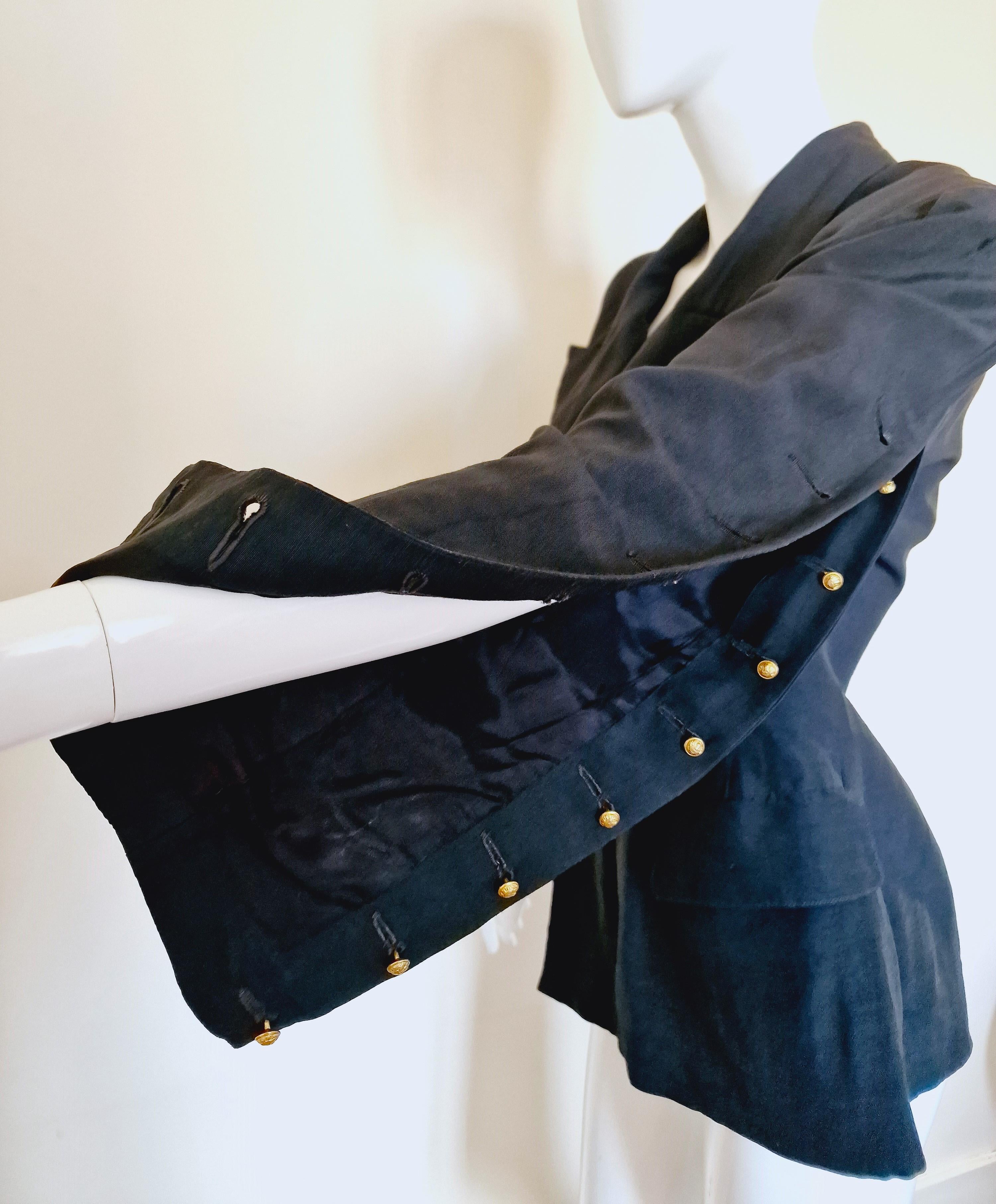 John Galliano Plein Sud 1990 S/S Les Gitans Runway Vintage Dior Blazer Jacket For Sale 6