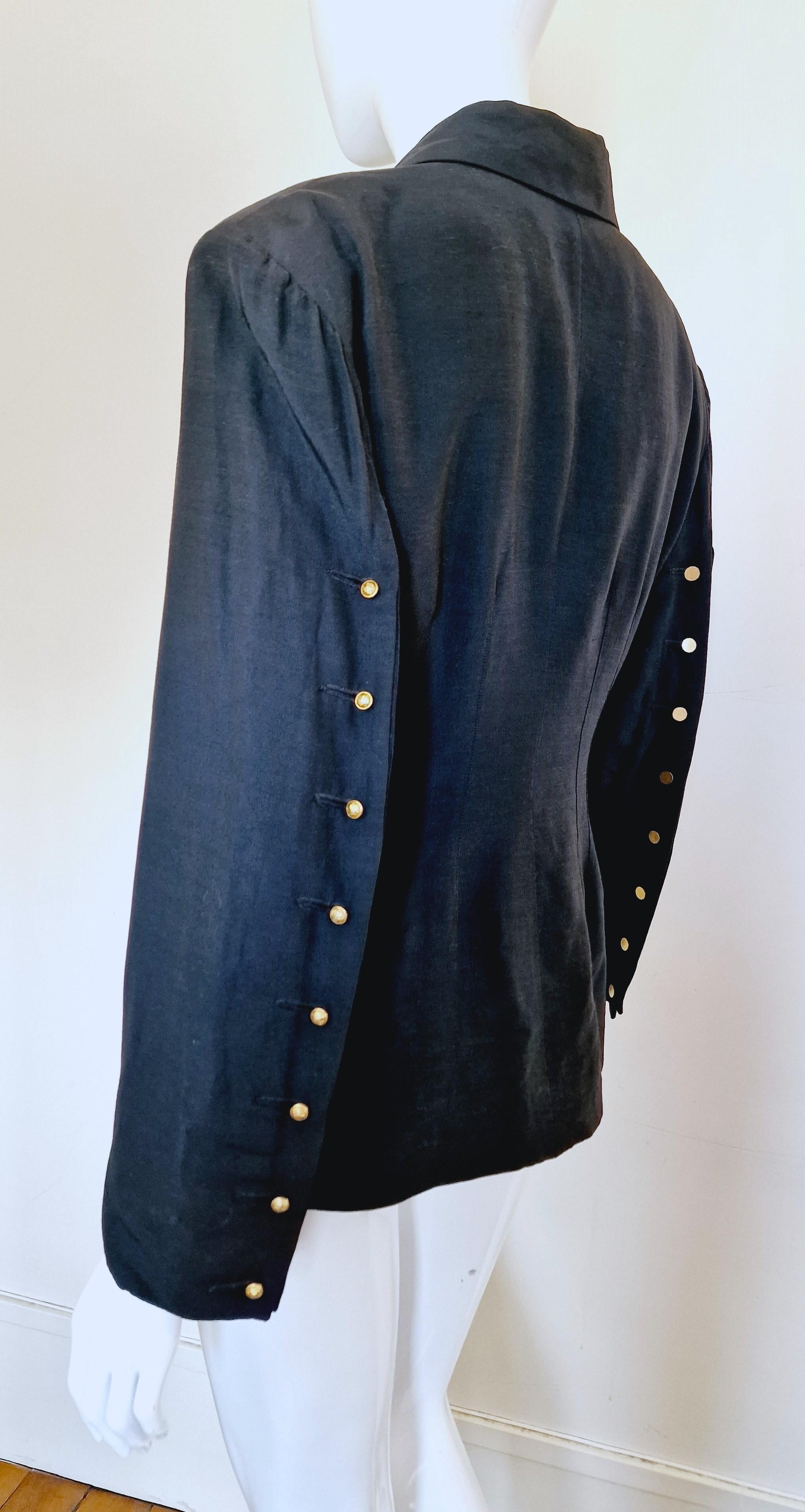 Women's John Galliano Plein Sud 1990 S/S Les Gitans Runway Vintage Dior Blazer Jacket For Sale