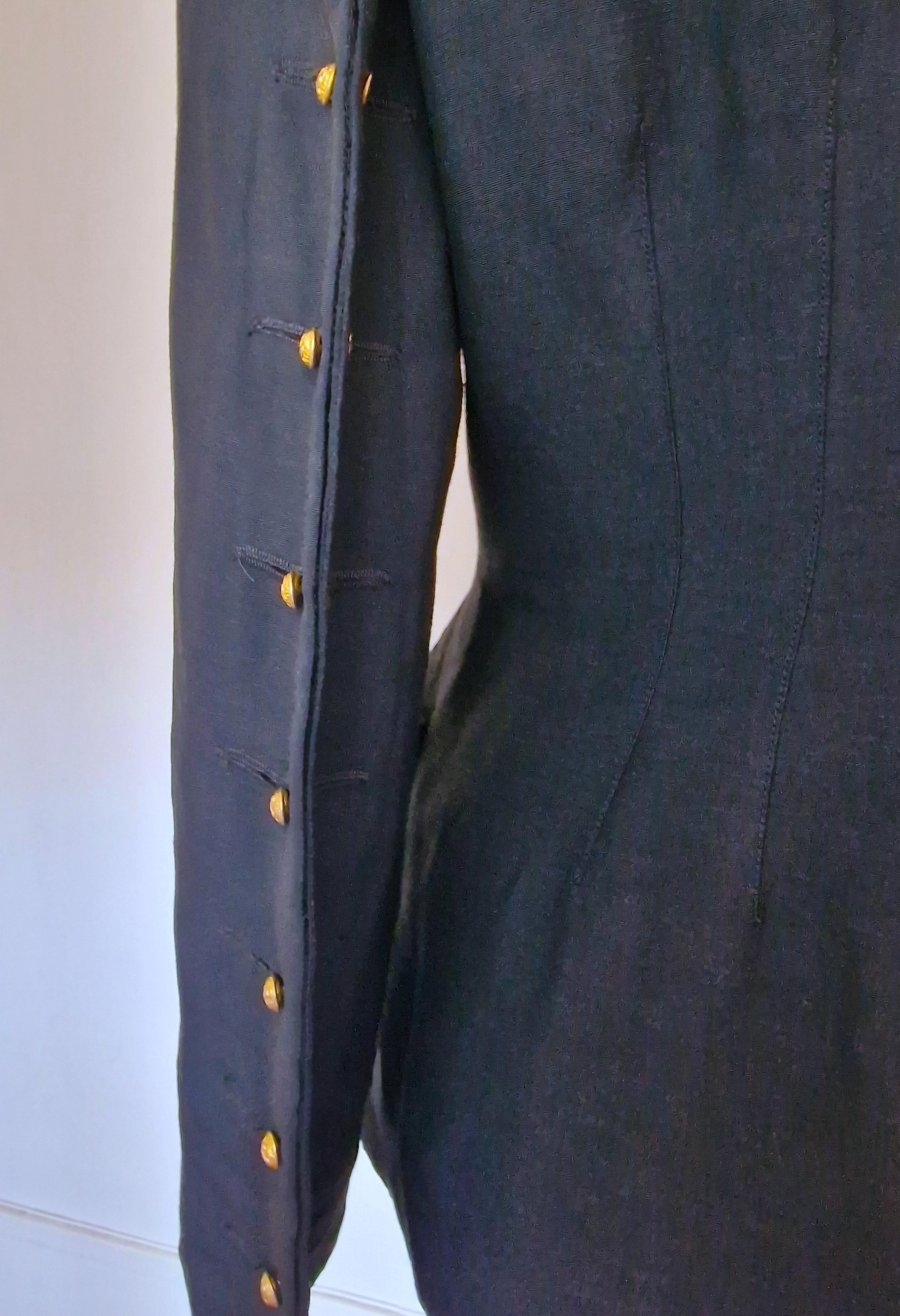 John Galliano Plein Sud 1990 S/S Les Gitans Runway Vintage Dior Blazer Jacket For Sale 4