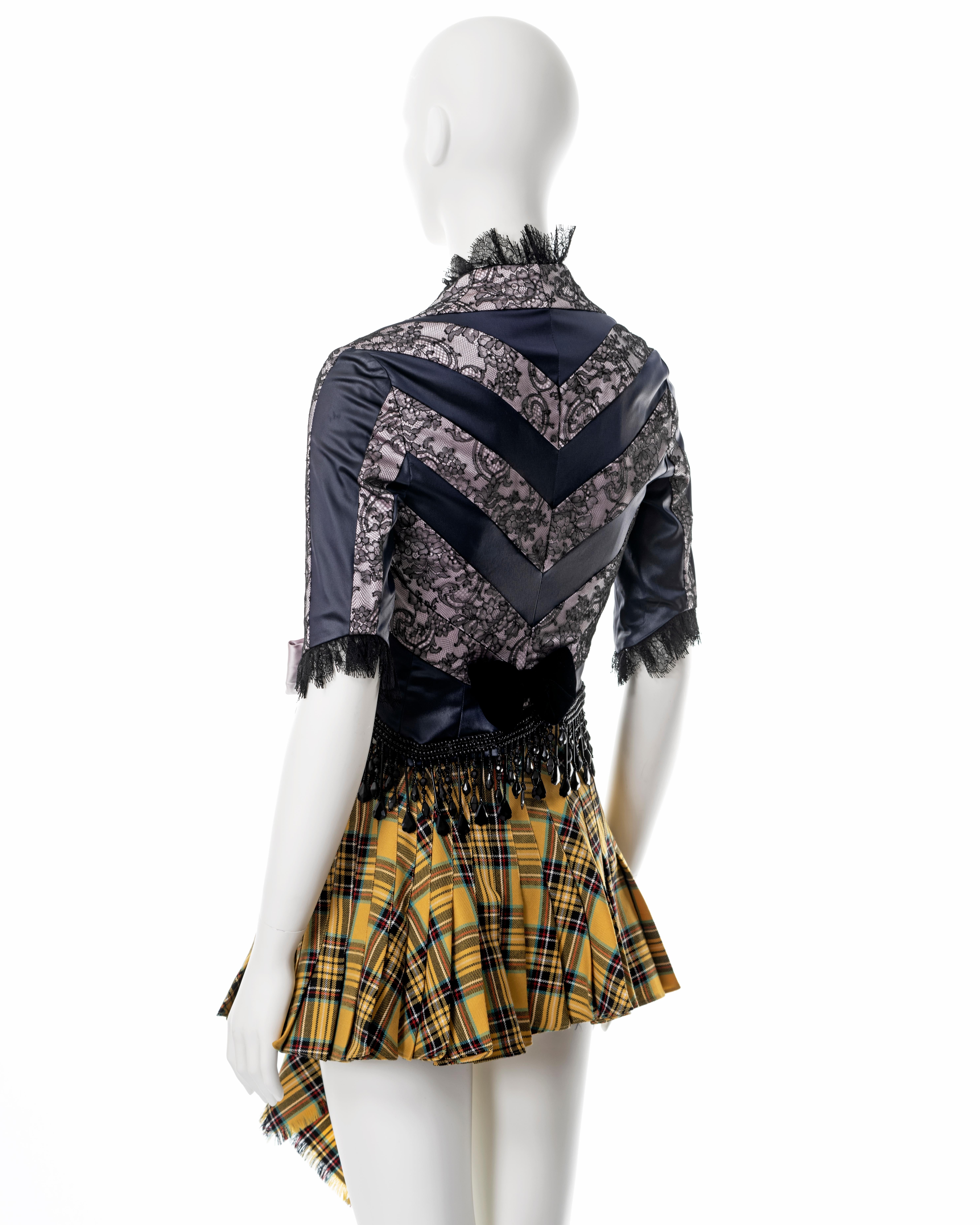 John Galliano 'Princess Lucretia' corset and skirt ensemble, ss 1994 4