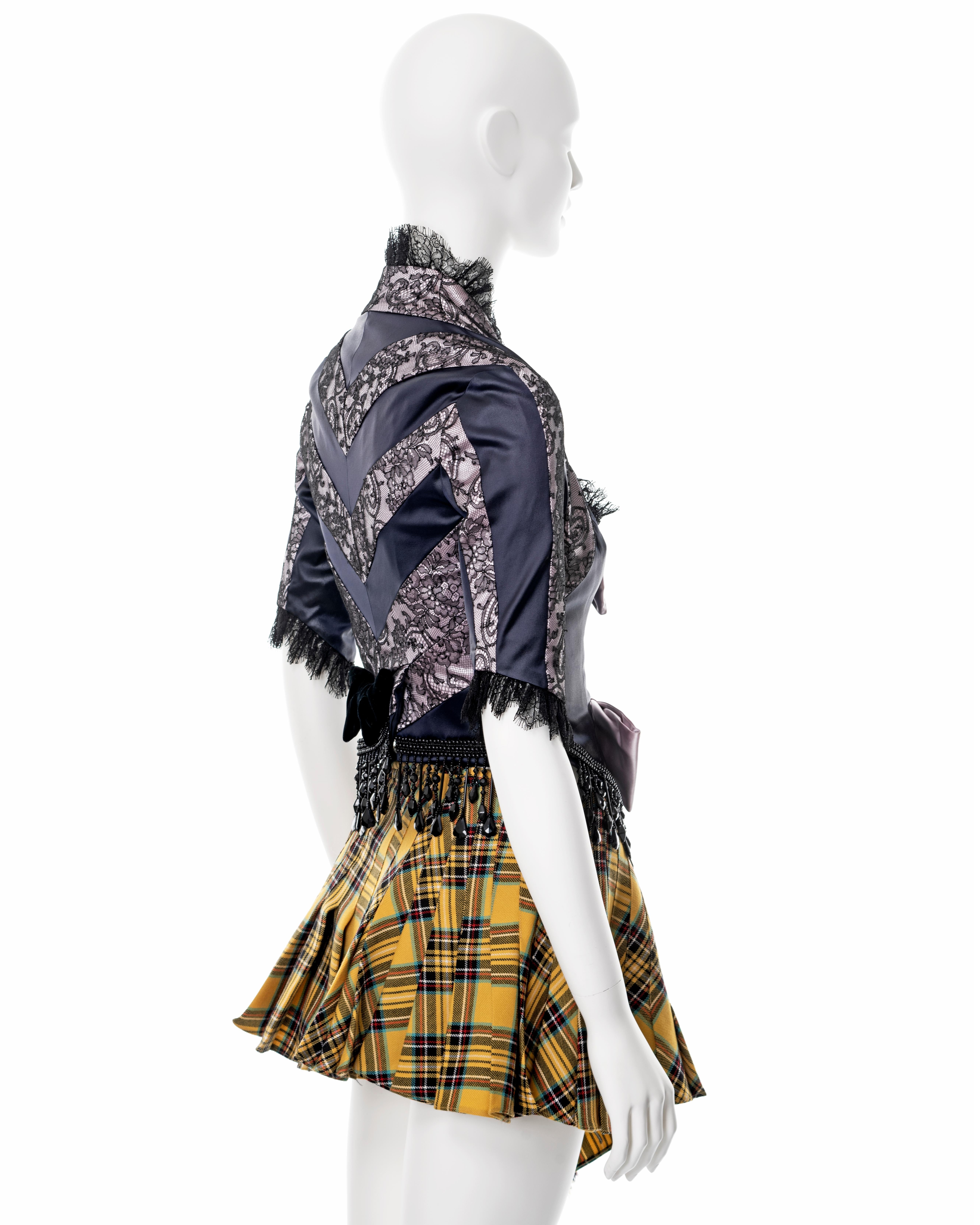 Women's John Galliano 'Princess Lucretia' corset and skirt ensemble, ss 1994