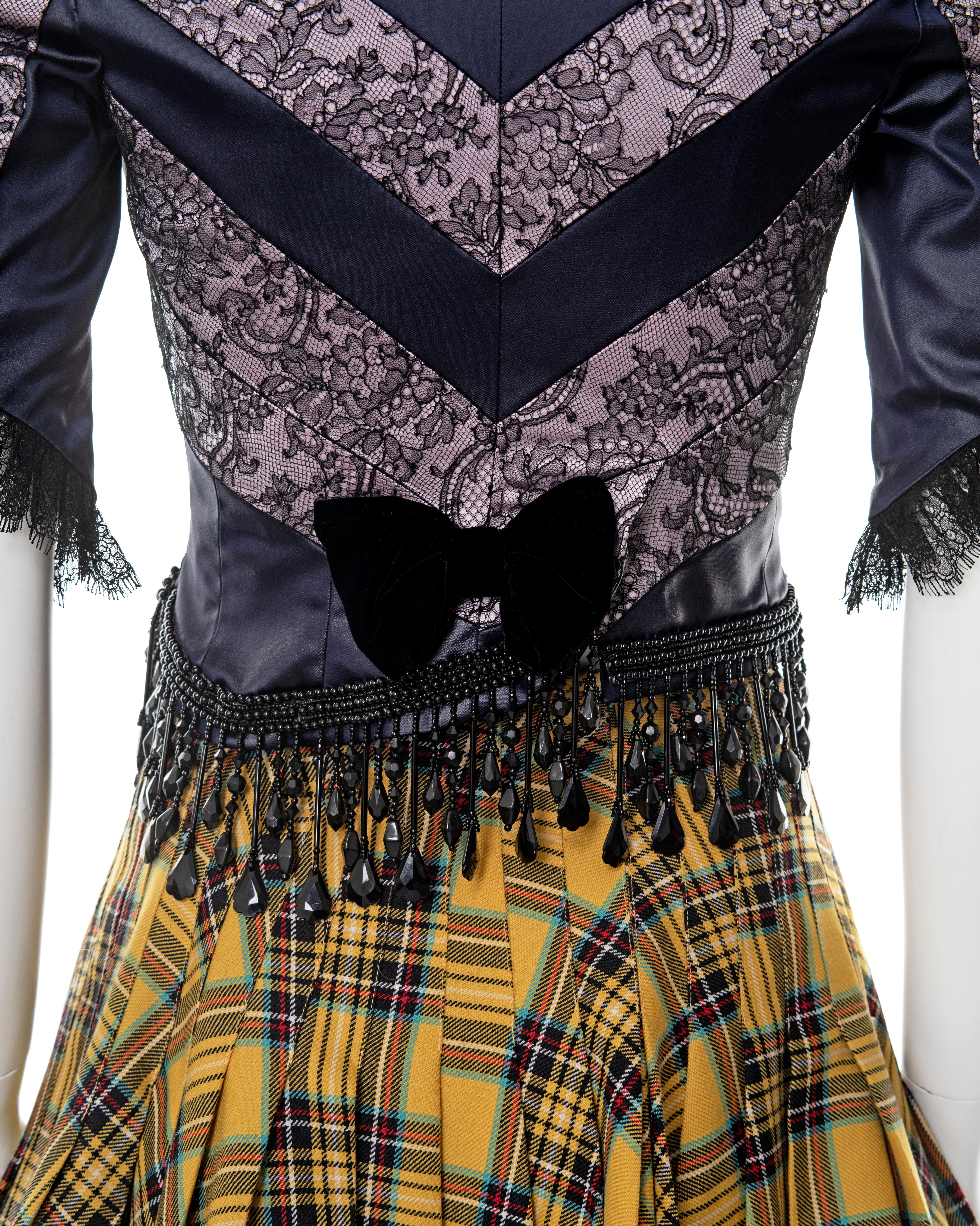 John Galliano 'Princess Lucretia' corset and skirt ensemble, ss 1994 2