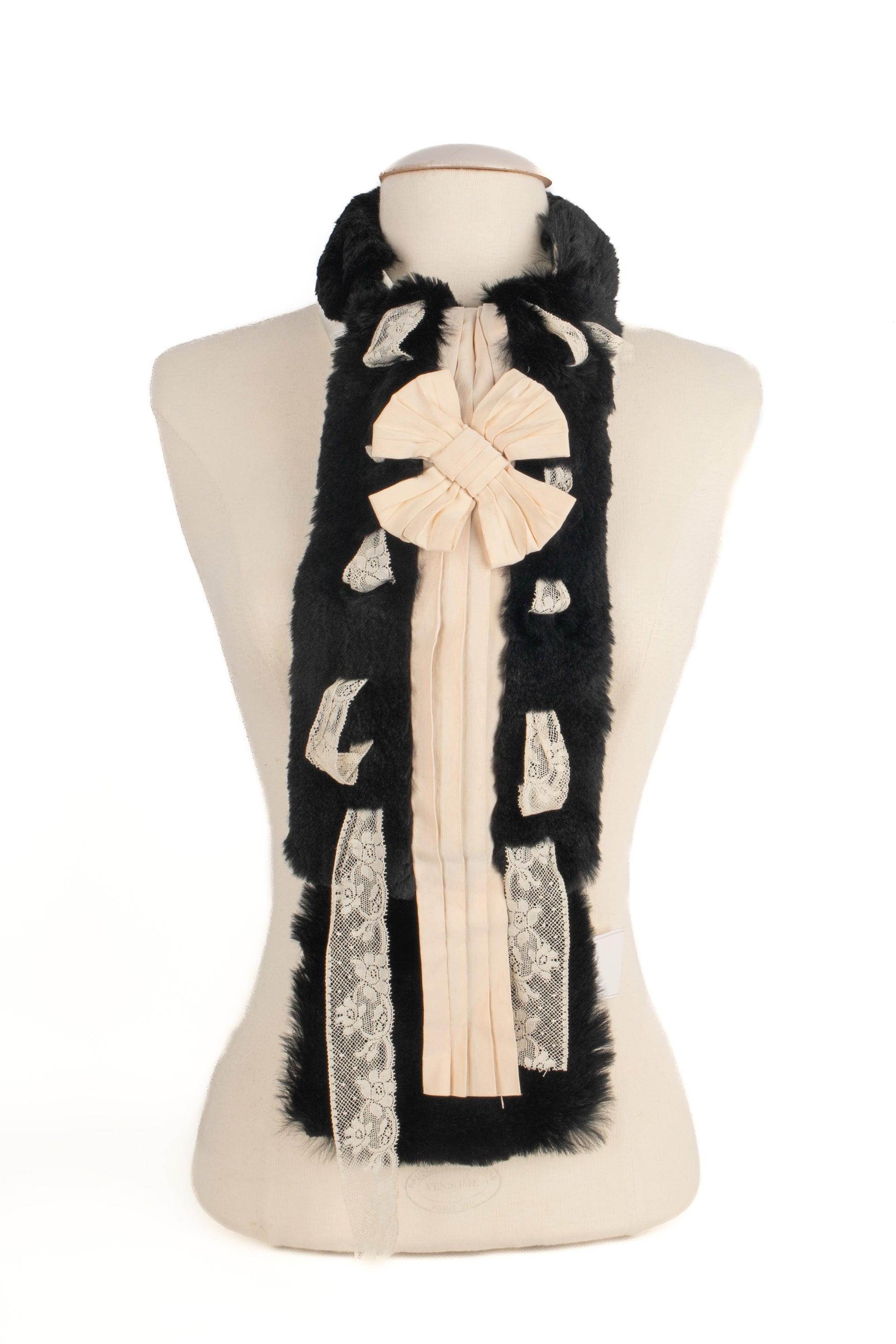 John Galliano Rabbit Fur Scarf, 2001 For Sale