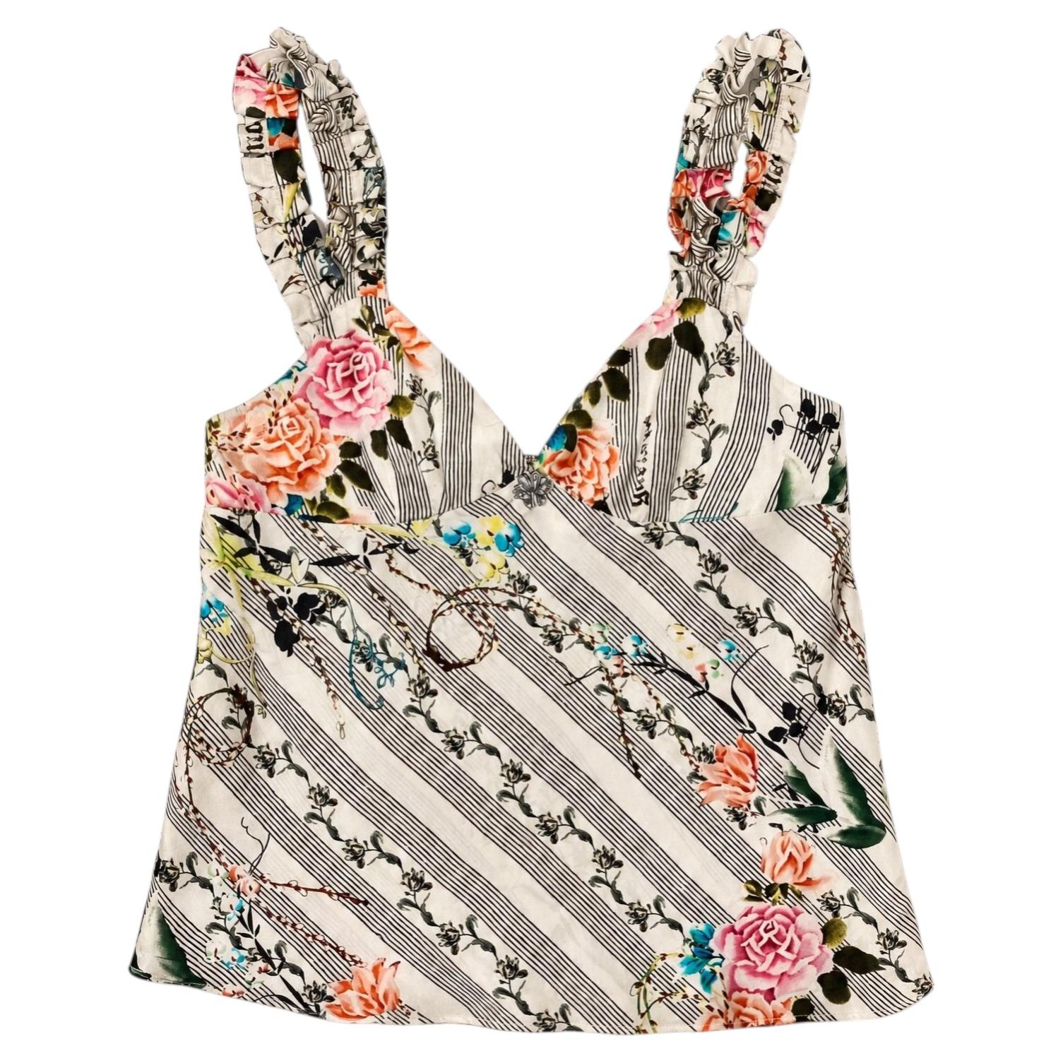 John Galliano Gazette Newsprint Camisole (Small) at 1stDibs