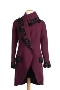 John Galliano redingote coat fall 1998-1999