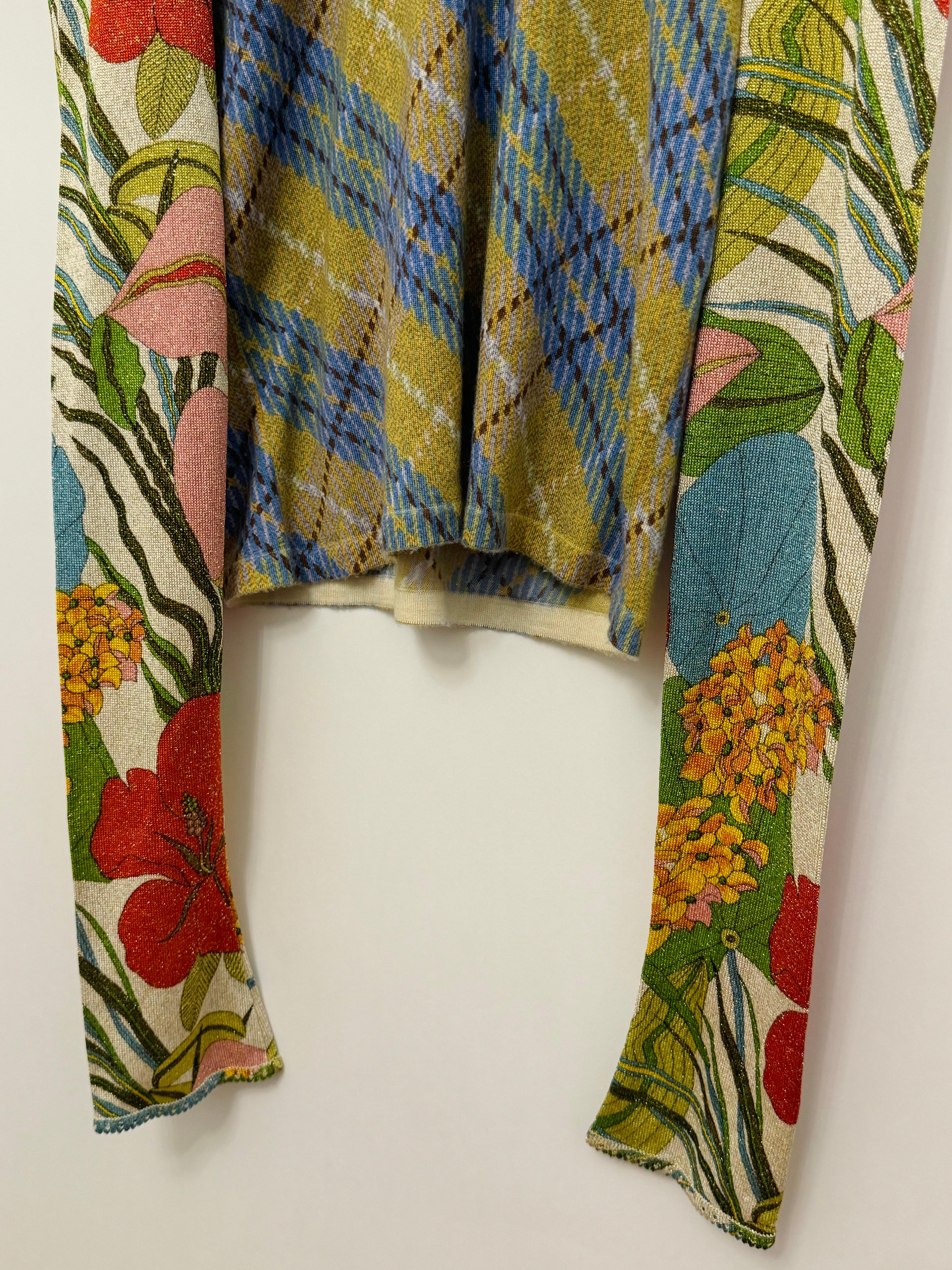 John Galliano S/S 2001 Langarm-Rollkragenpullover im Angebot 1