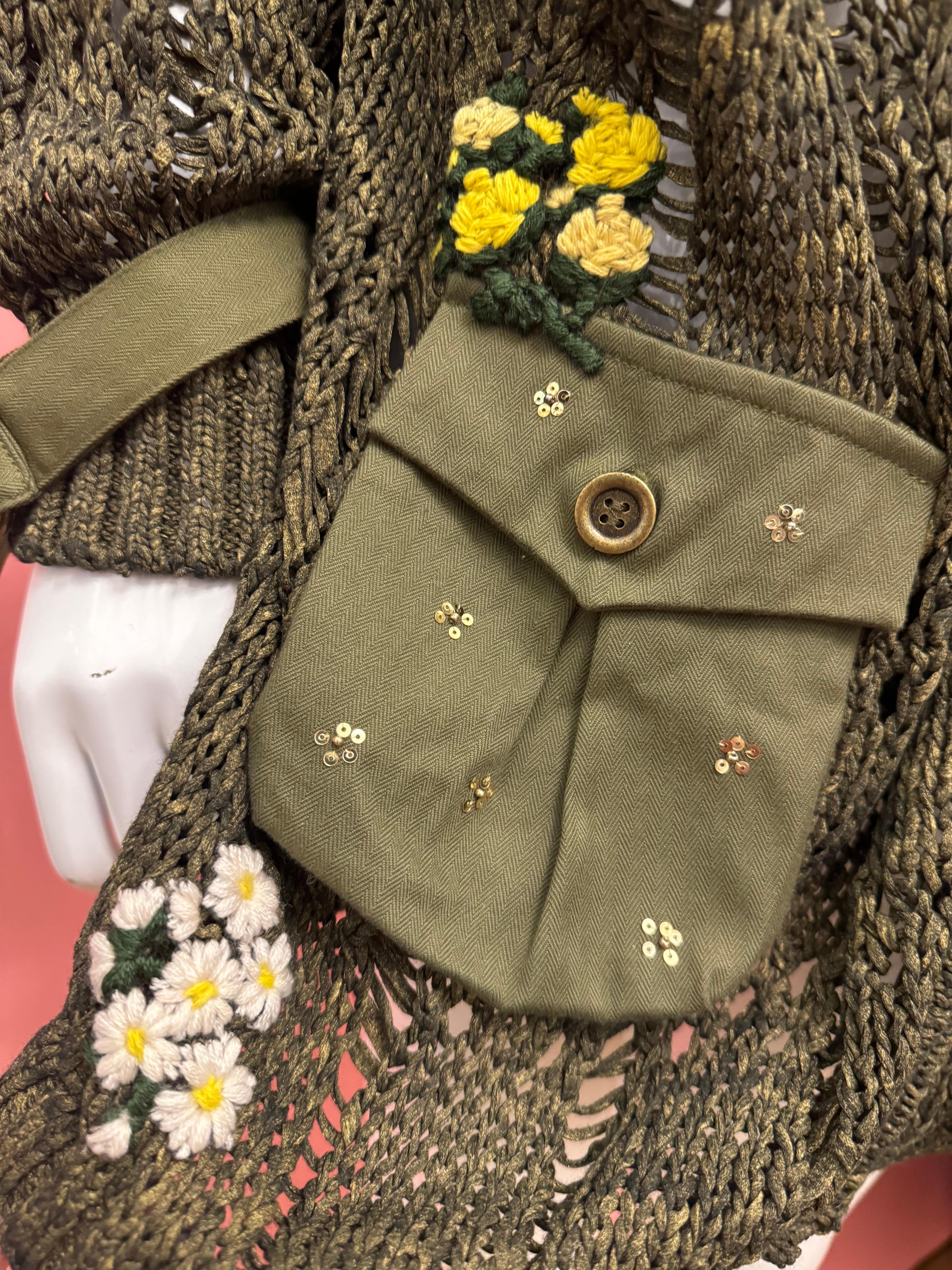 John Galliano S/S 2003 Baumwollstrickjacke im Angebot 4