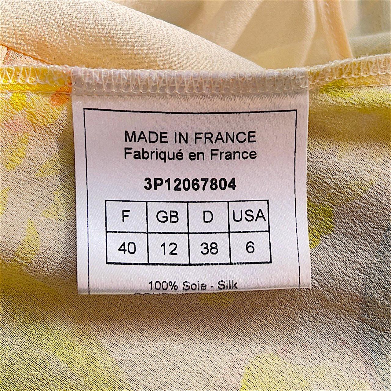 John Galliano S/S 2003 Robe superposée en soie jaune exquise en vente 4