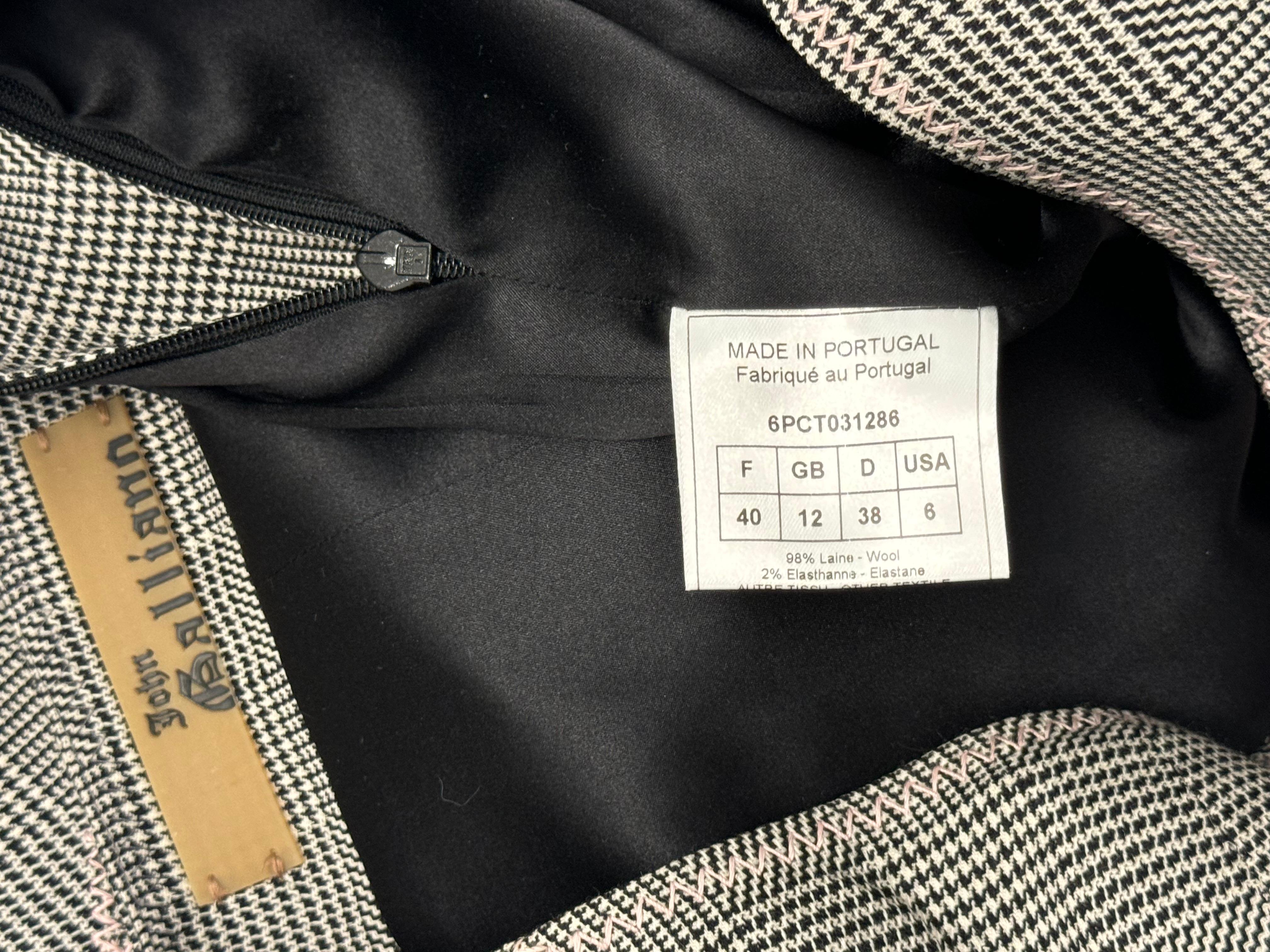 John Galliano, abito gonna P/E 2006 in vendita 10