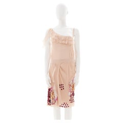 John Galliano S/S 2007 Pink sequined cocktail dress