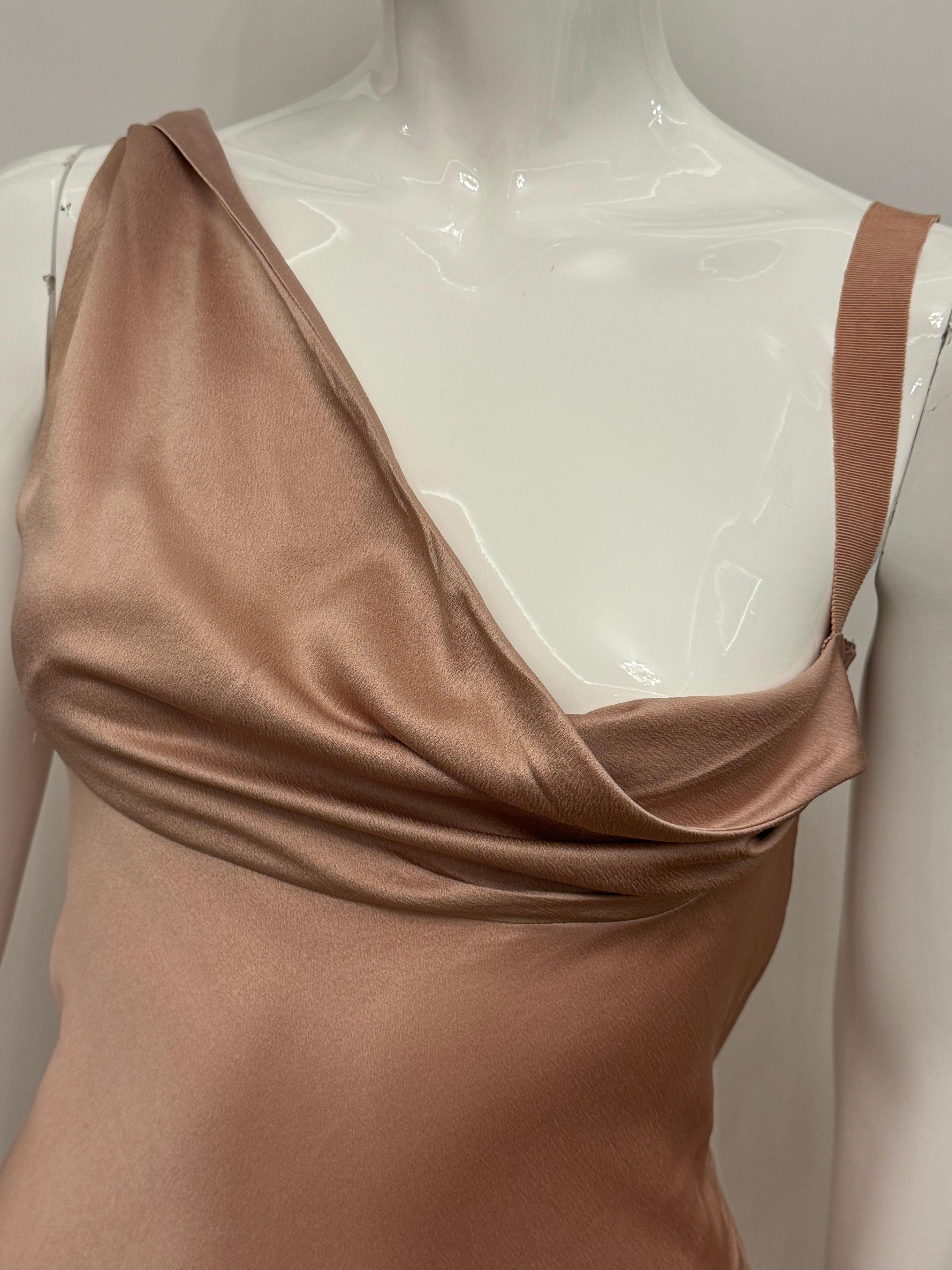 Vestido de cóctel de seda John Galliano S/S 2007 en venta 2