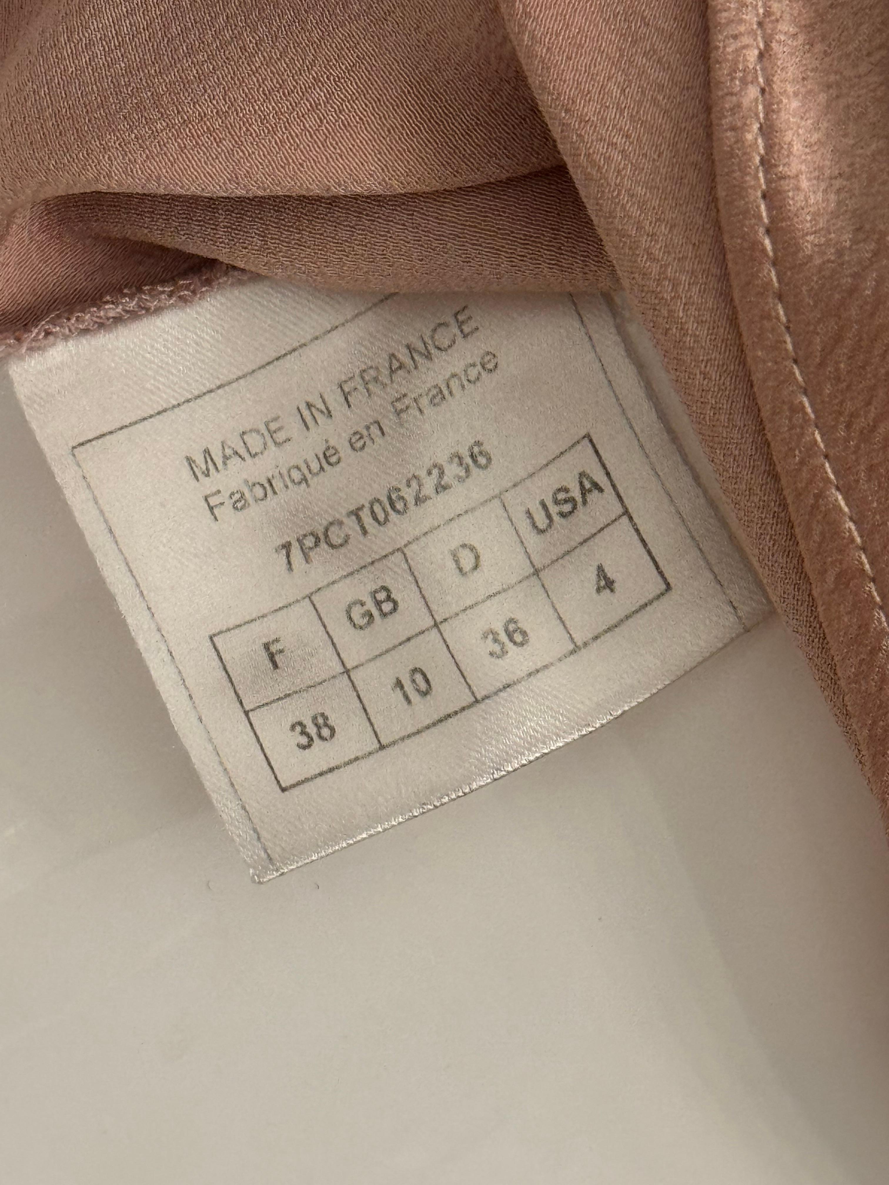 Vestido de cóctel de seda John Galliano S/S 2007 en venta 3