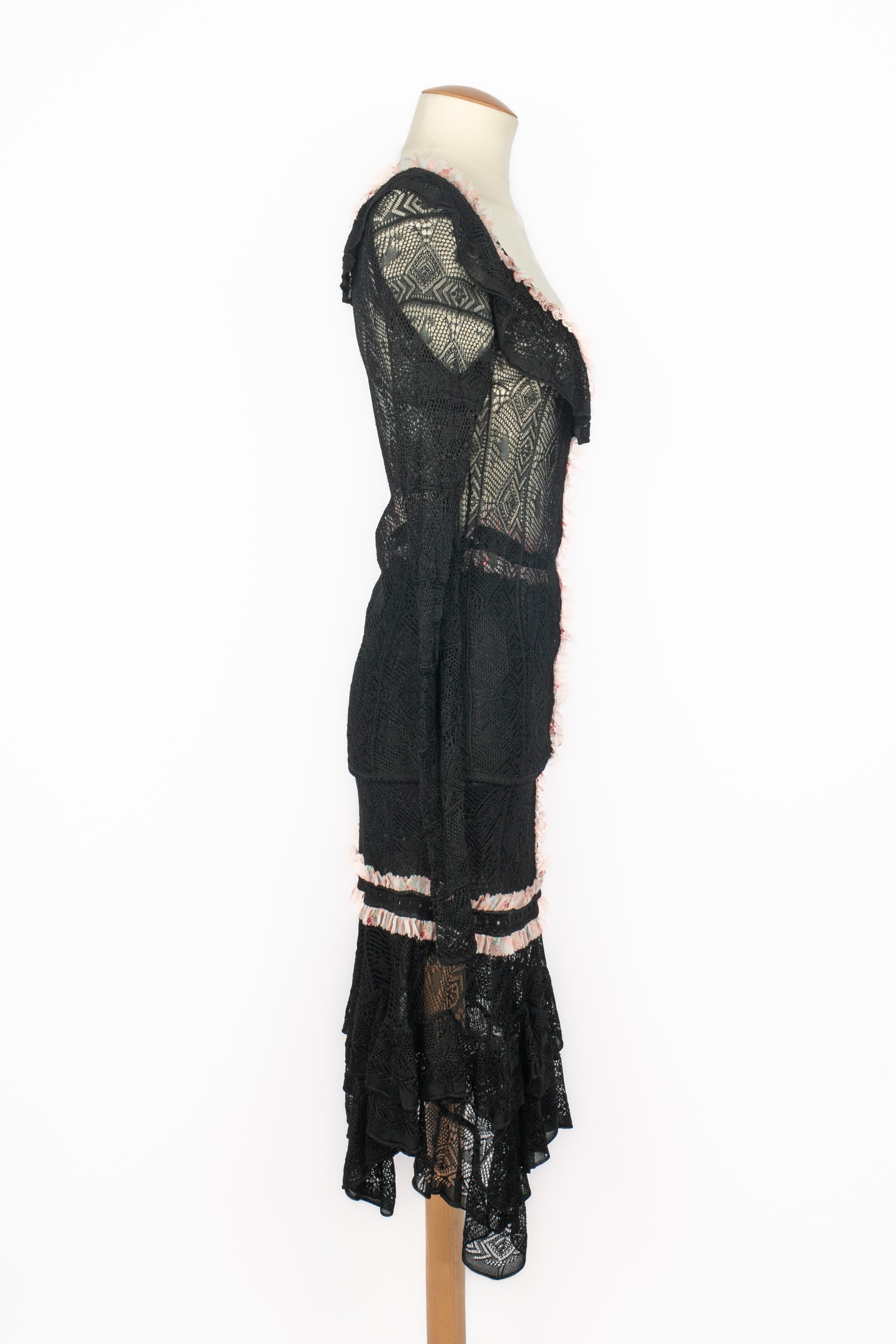 Noir John Galliano set Summer 2004 en vente