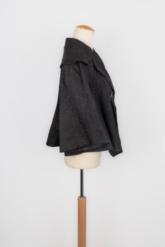 John Galliano Silk and Wool Short Jacket With A Silk Lining