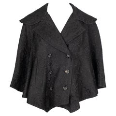 Chaqueta corta John Galliano de seda y lana con forro de seda