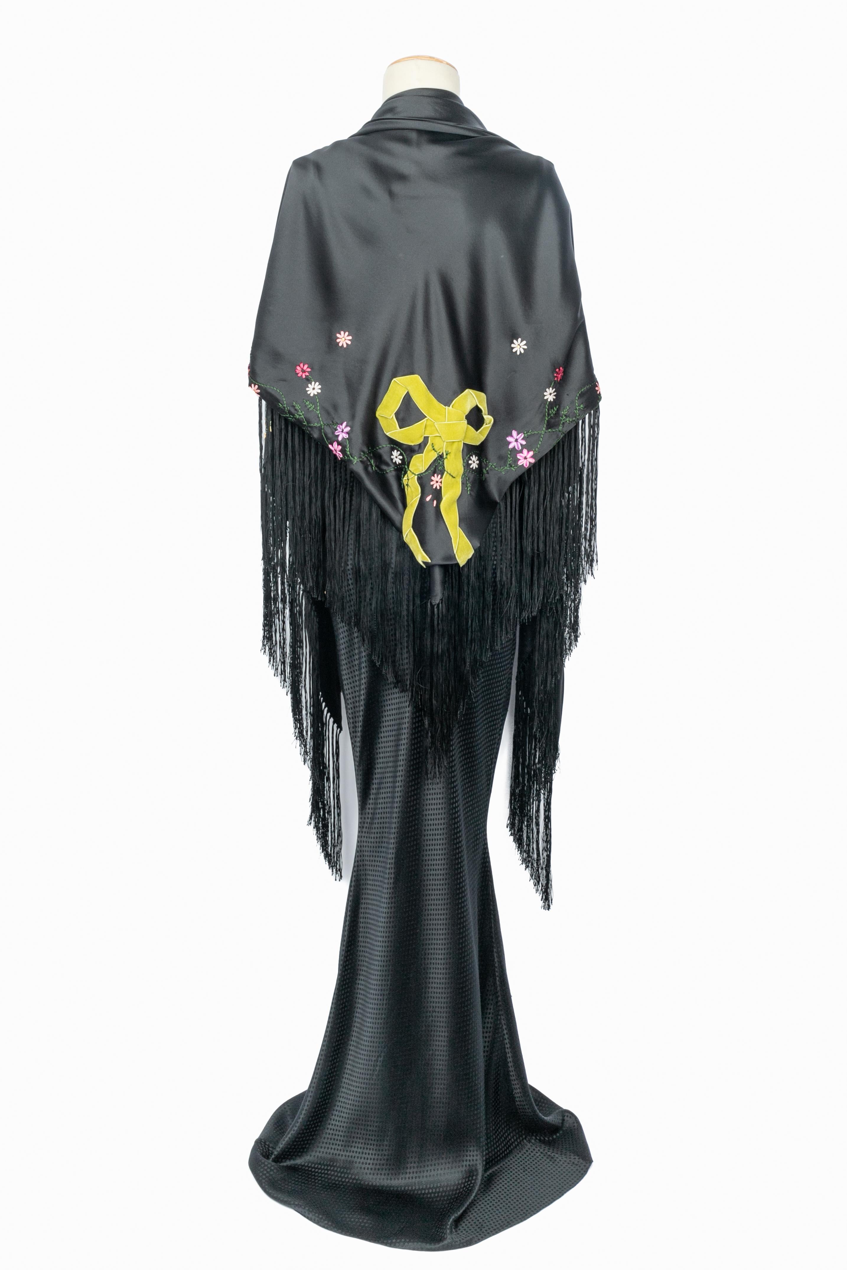 Robe en soie de John Galliano Automne 2004-2005 en vente 8