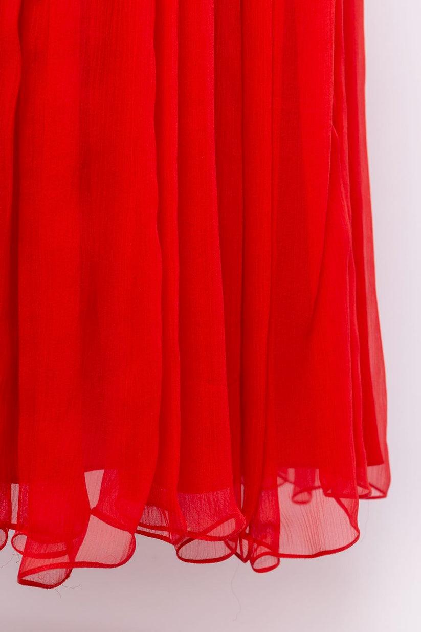 John Galliano Silk Dress, Size 44 For Sale 1