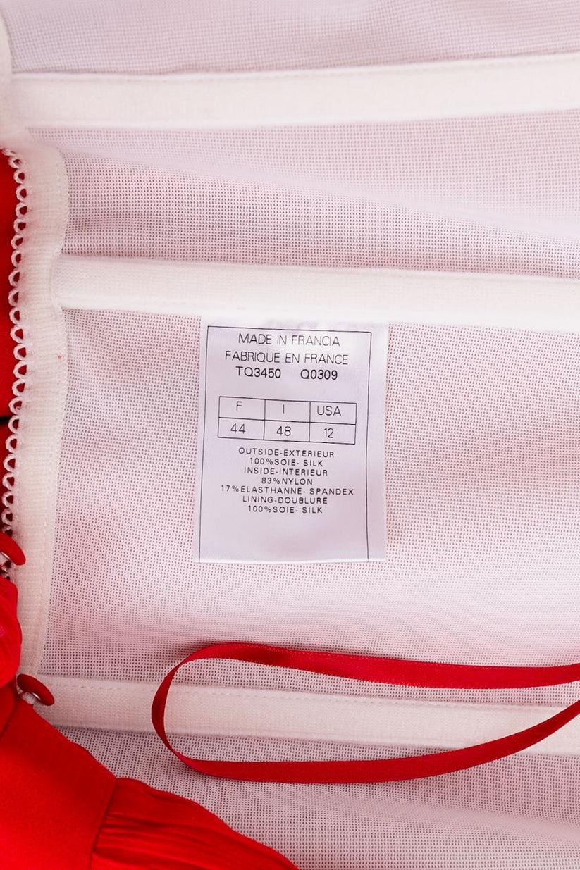 John Galliano Silk Dress, Size 44 For Sale 4