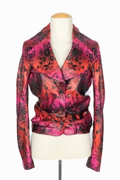 John Galliano silk jacket spring 1998