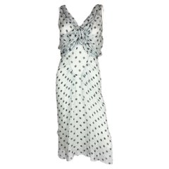 John Galliano Silk Polka Dot Dress, Resort 2008