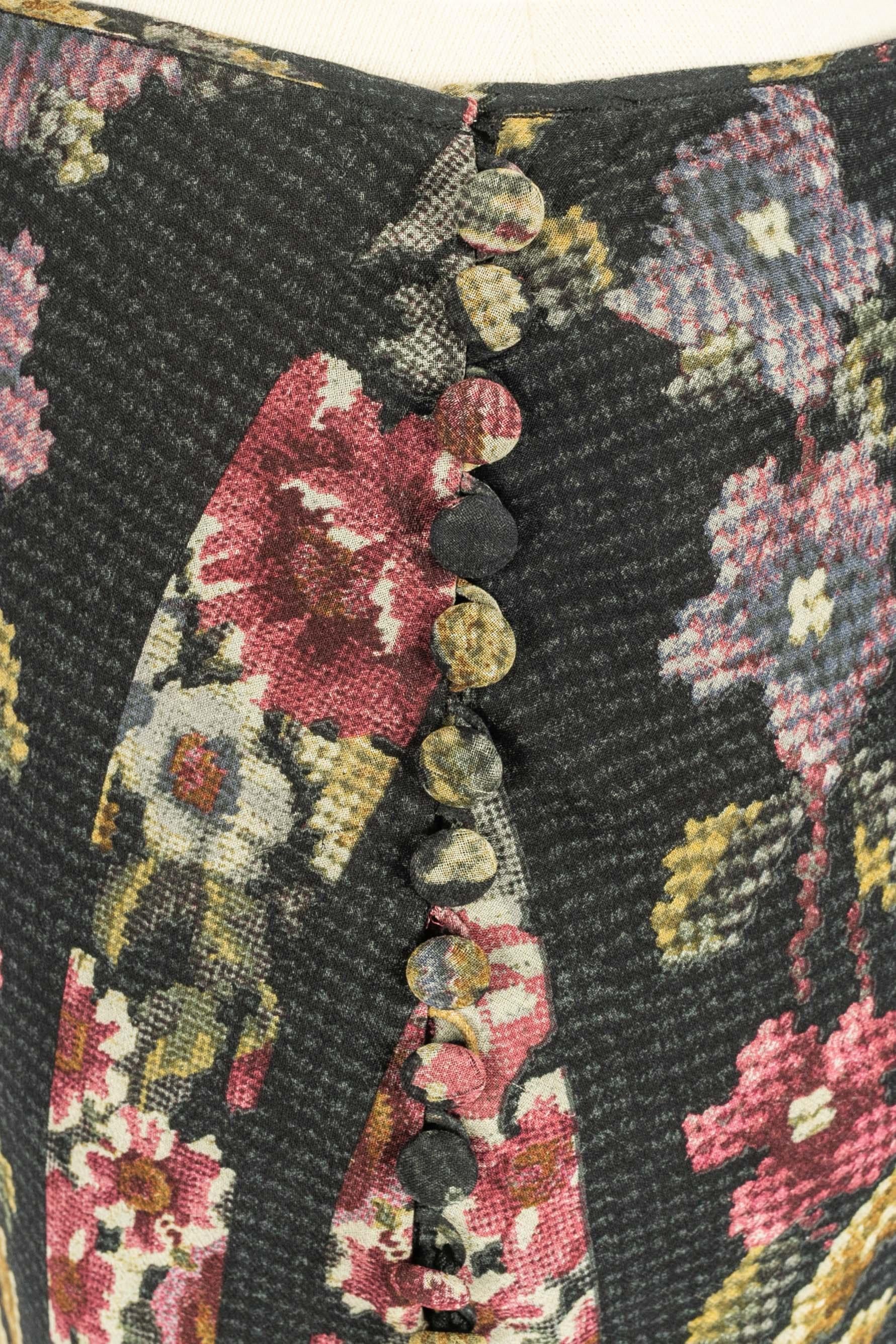 Falda John Galliano 2004 en Excelente estado para la venta en SAINT-OUEN-SUR-SEINE, FR