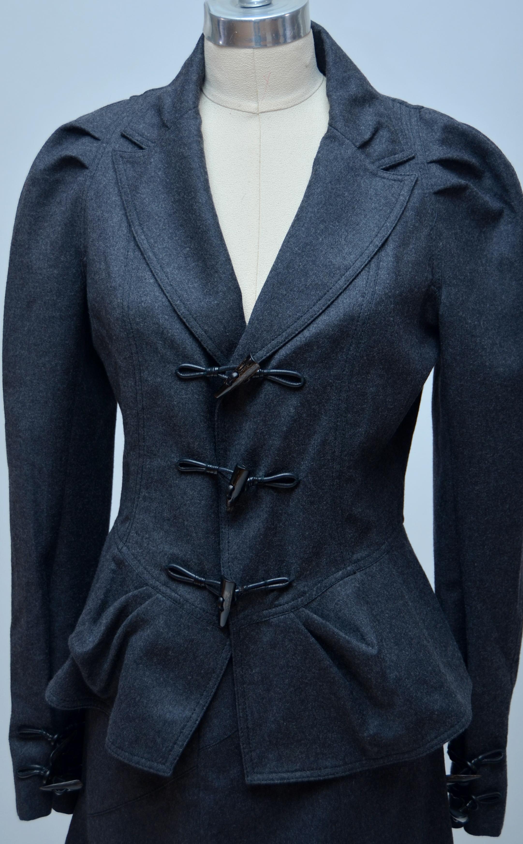 Women's John Galliano Skirt Suit   SZ 6US For Sale