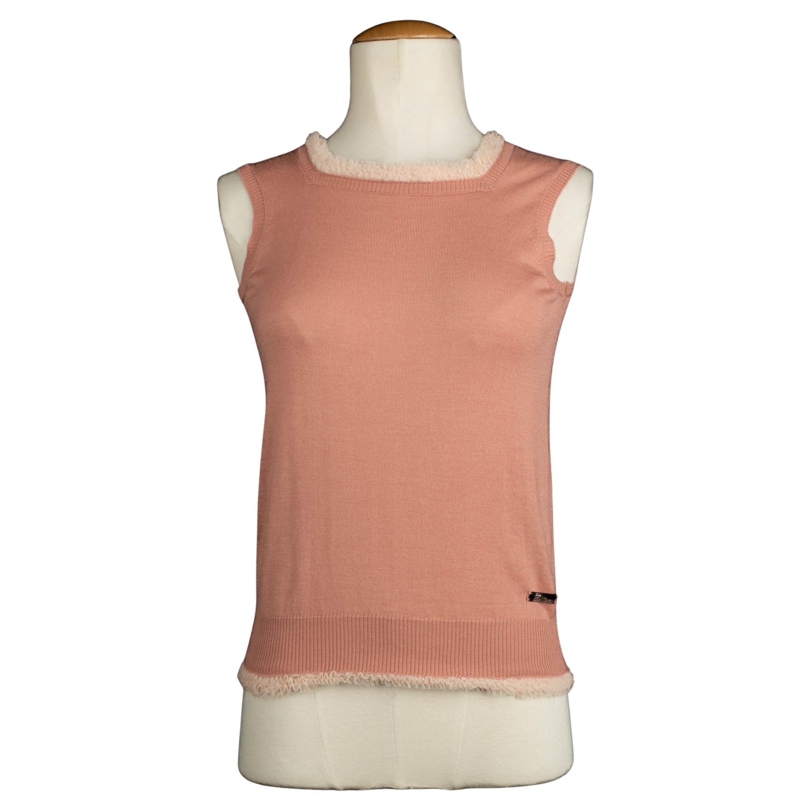 John Galliano sleeveless top in vendita